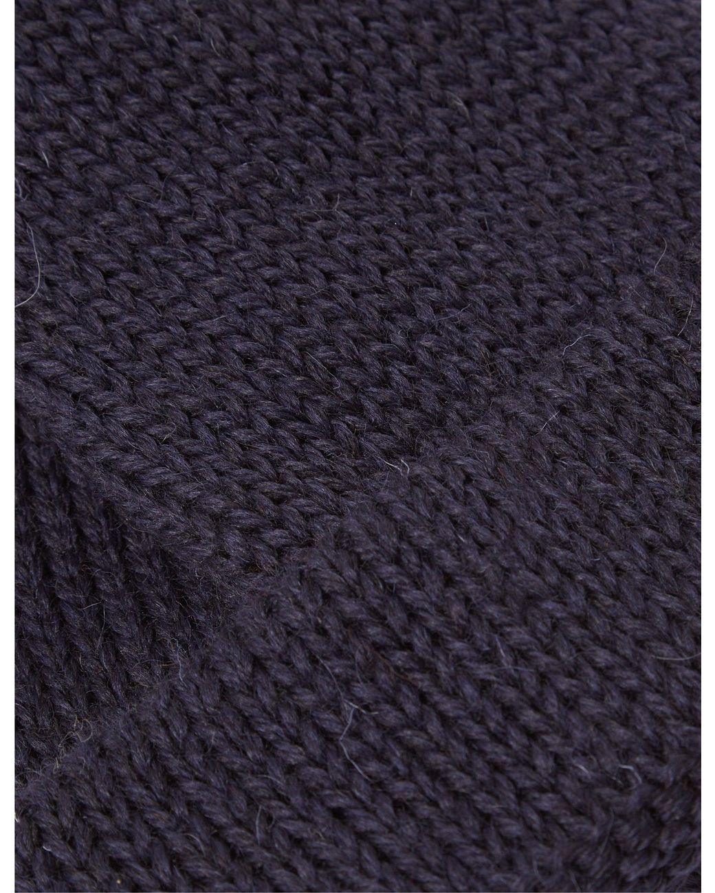 Universal Works Blue Short Watch Beanie Ha (British Wool) for men