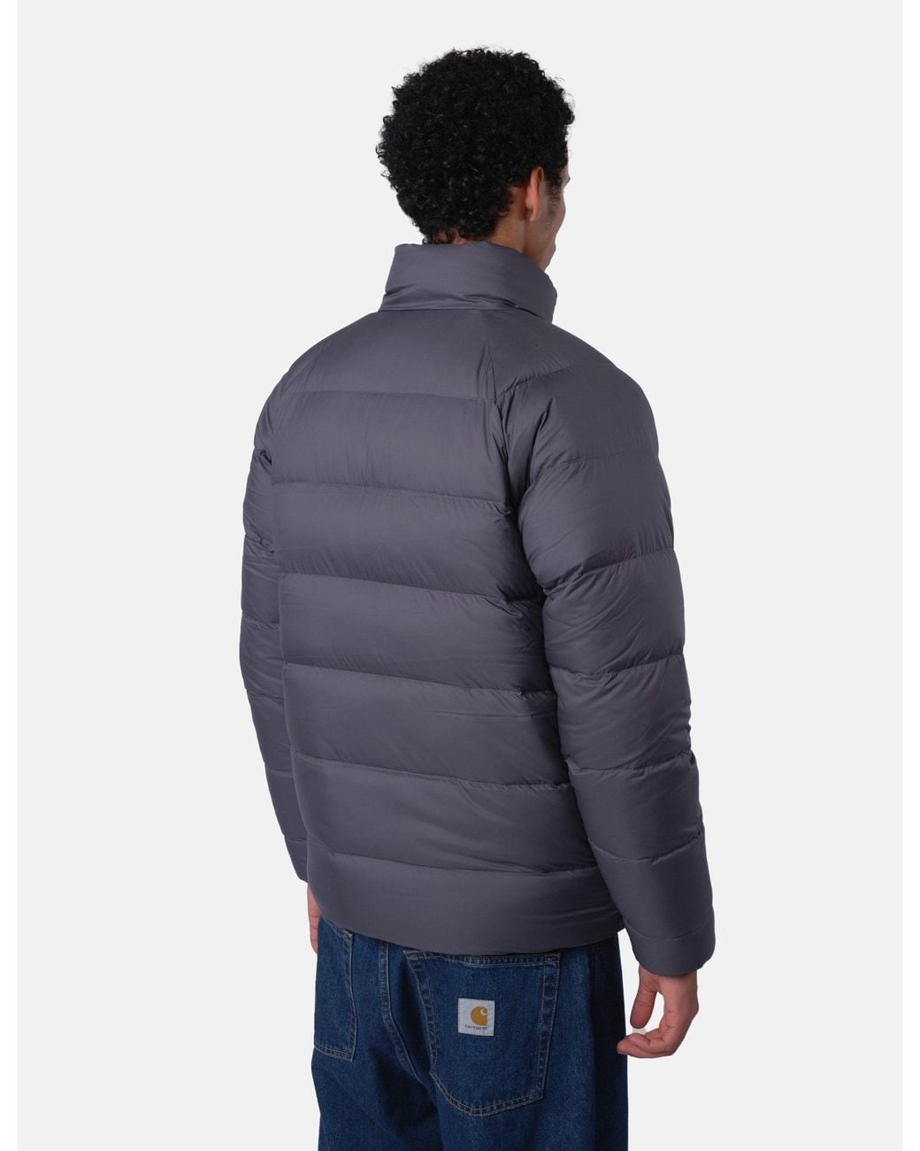 Patagonia Blue Reversible Silent Down Jacket for men