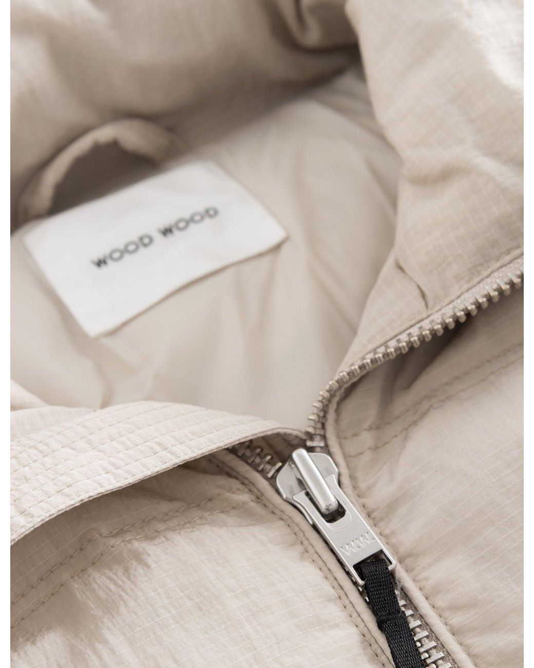 WOOD WOOD Natural Ventus Tech Stripe Down Jacket for men