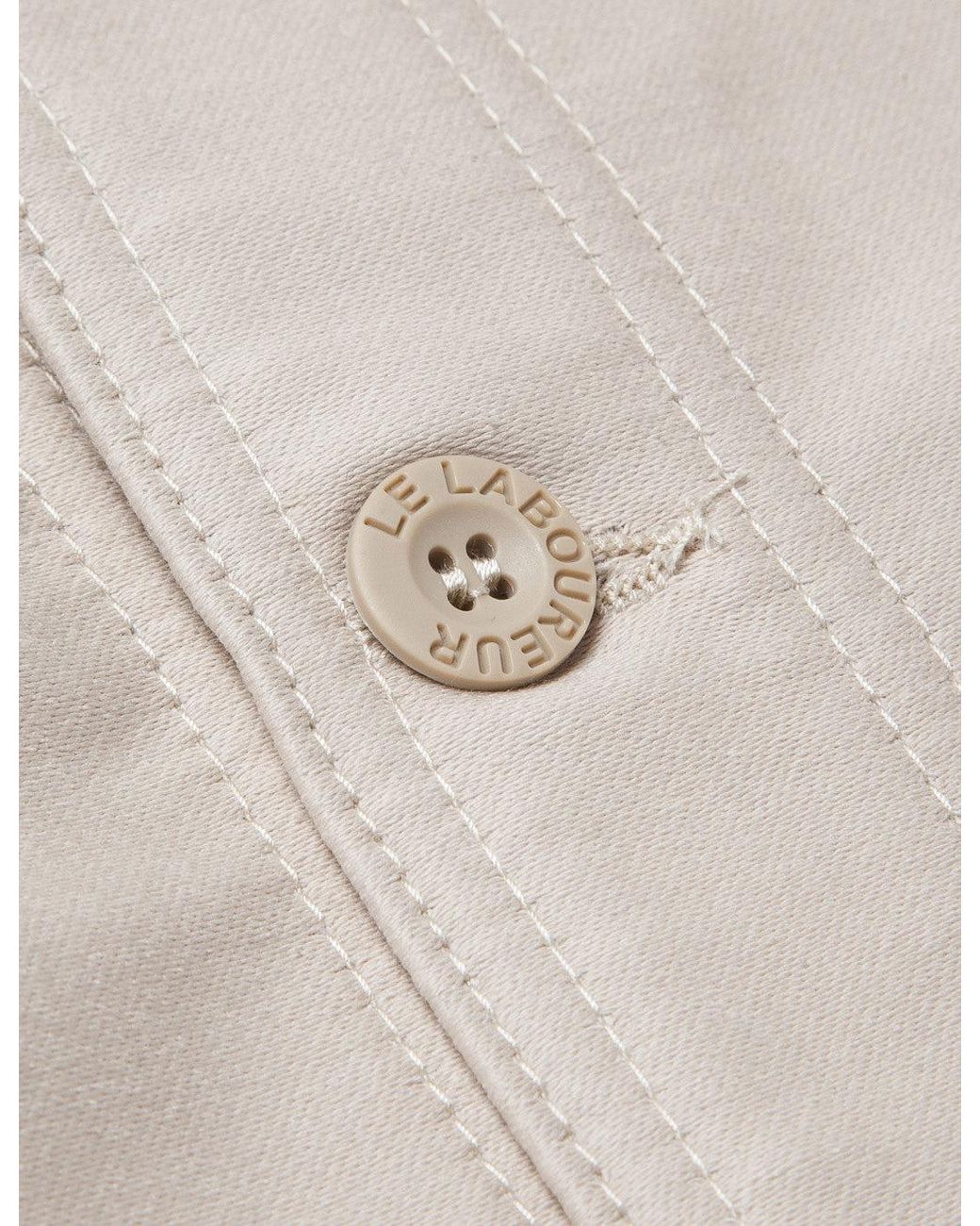 Le Laboureur Multicolor Moleskin Work Jacket for men