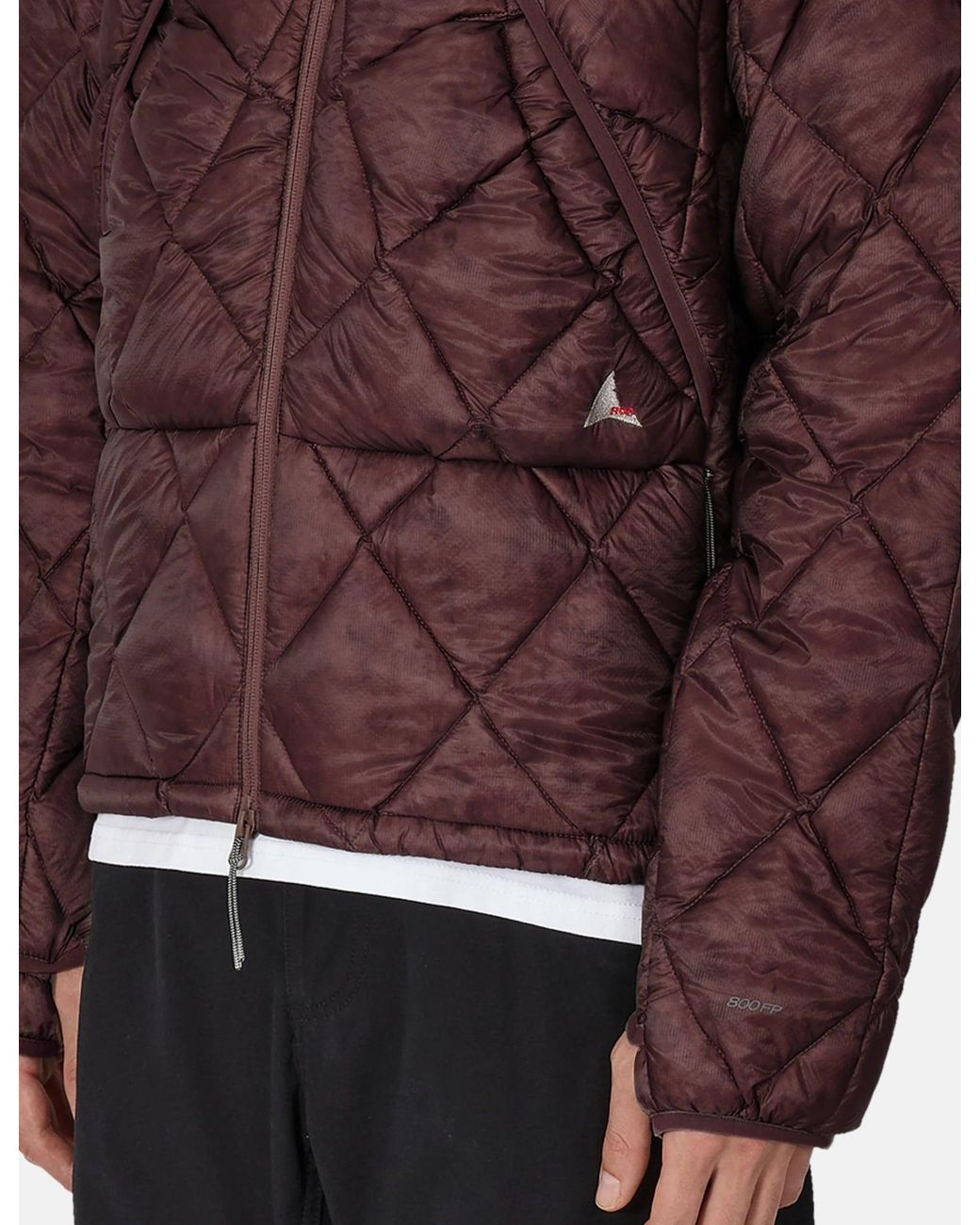 Roa Red Nuna 800 Fill Power Hooded Down Jacket for men