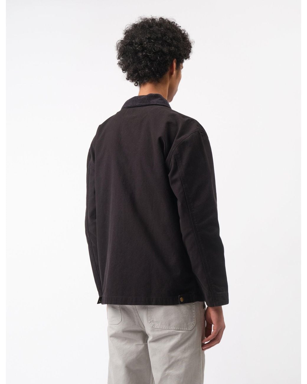 BHODE Black Mechanics Jacket Canvas for men