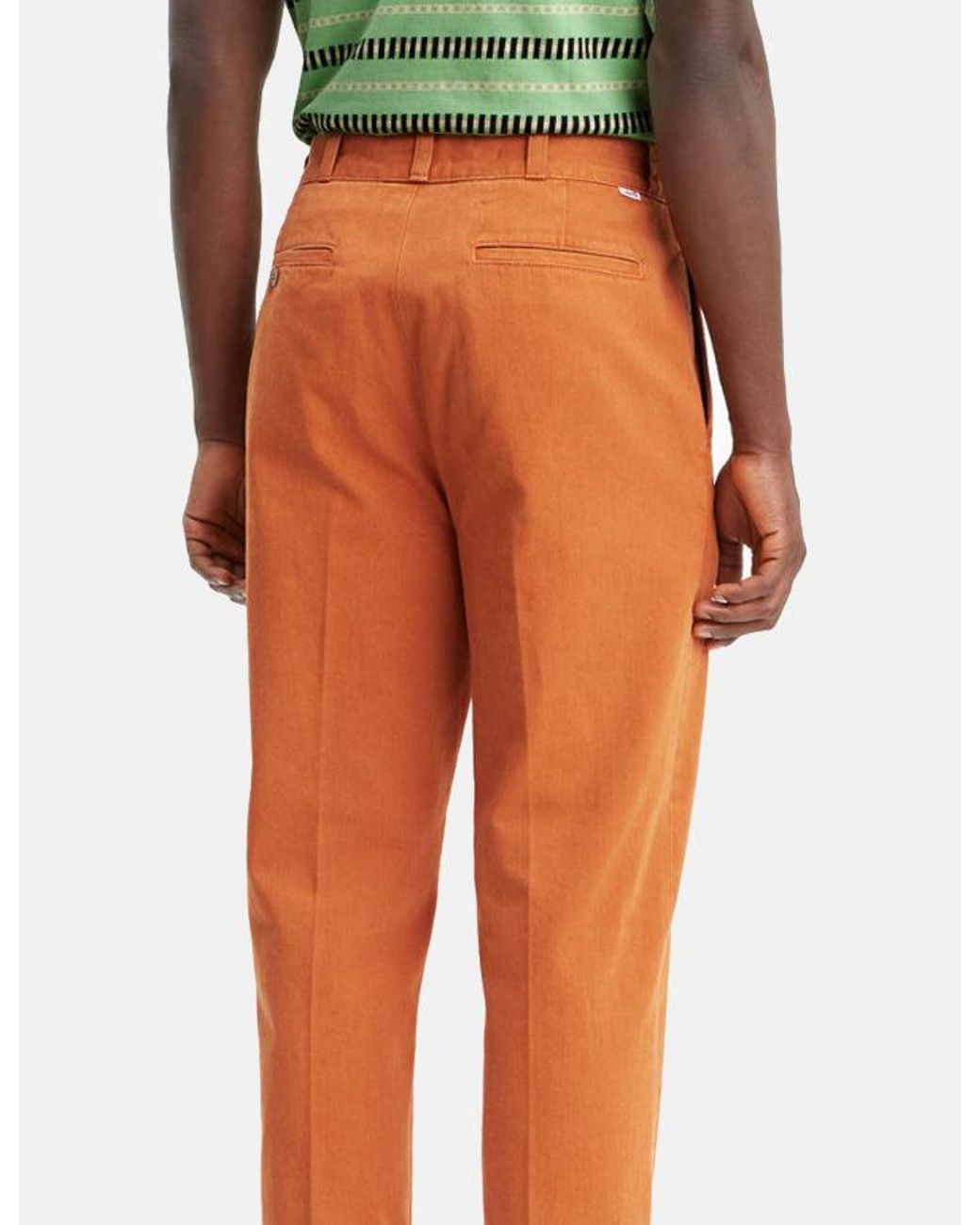 Levi's Orange Levis Vintage Clothing Tab Twill Trousers for men
