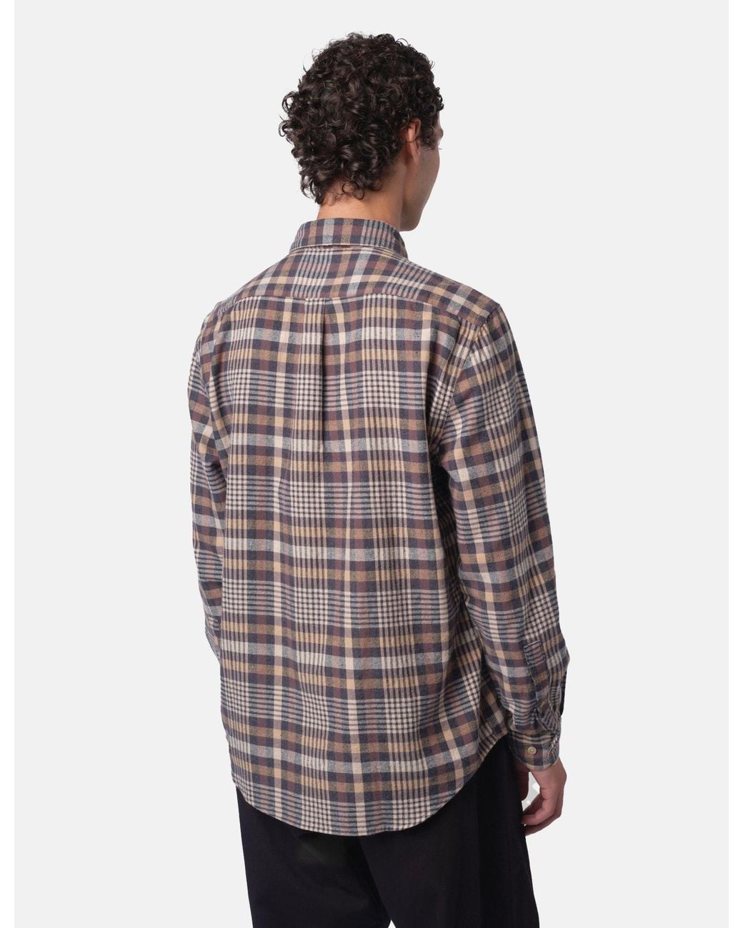 Portuguese Flannel Gray Manta Shirt for men