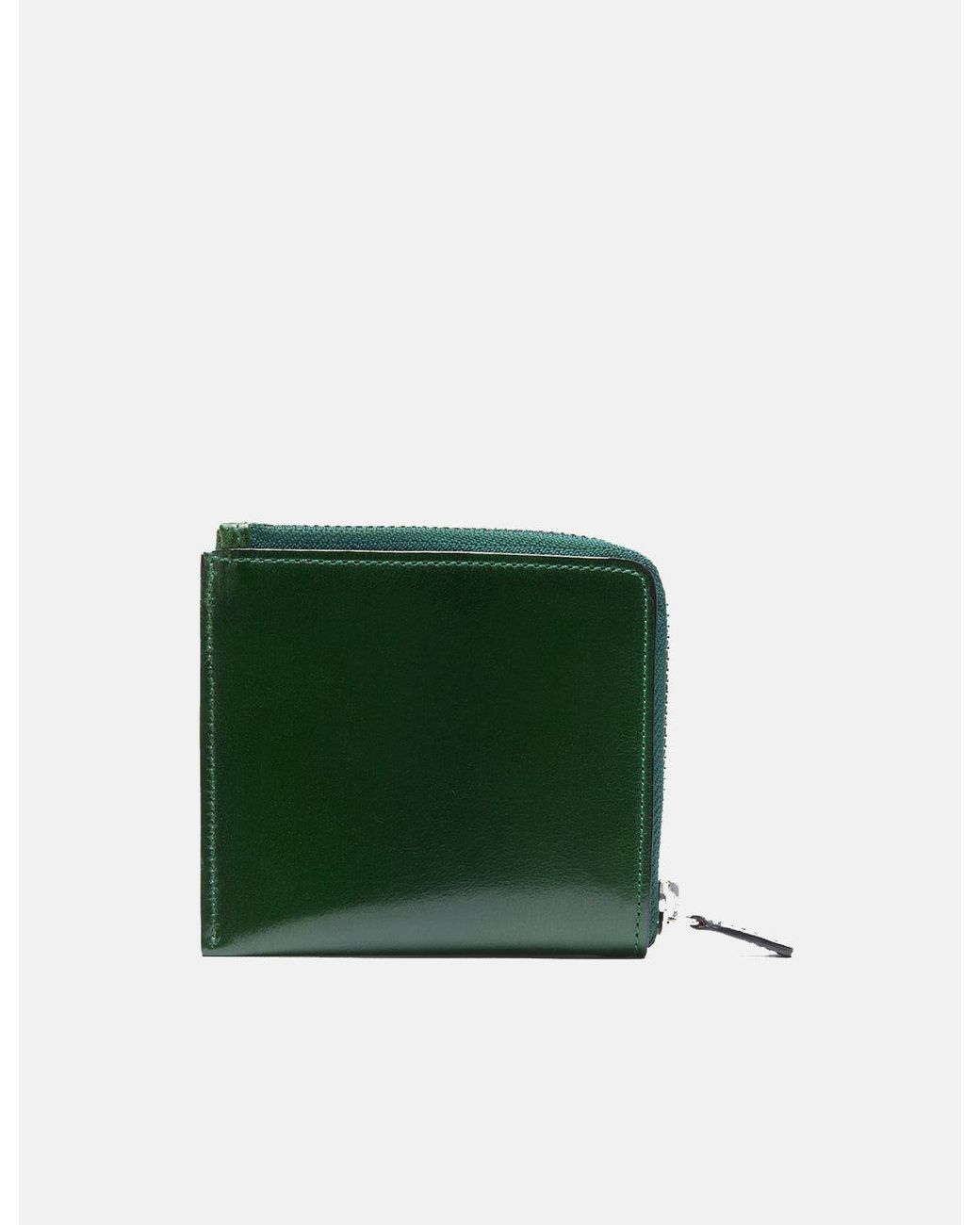 Il Bussetto Green Small Zip Wallet (Leather) for men