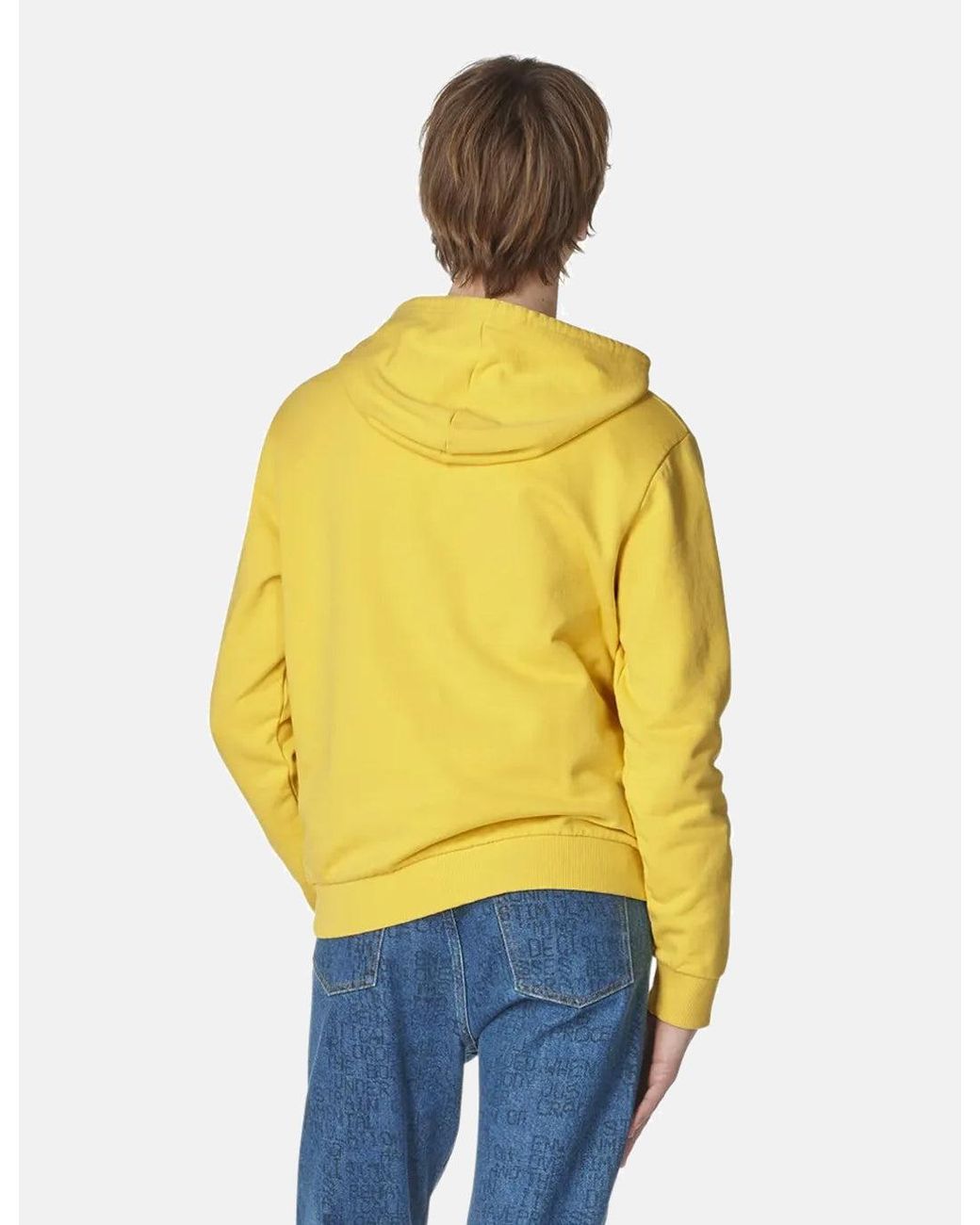 A.P.C. Yellow X Brain Dead Spacy Hoodie for men