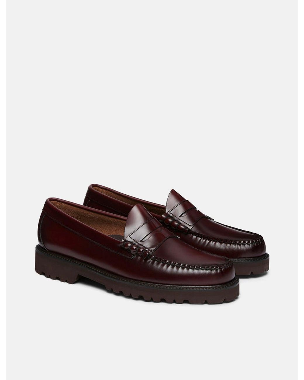 G.H.BASS Brown Weejuns 90 Larson Penny (leather) for men