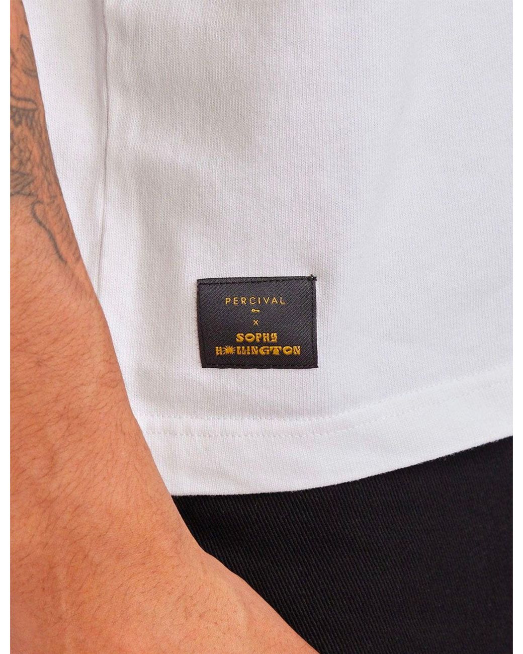 Percival Green X Sophy Hollington P T-Shirt for men
