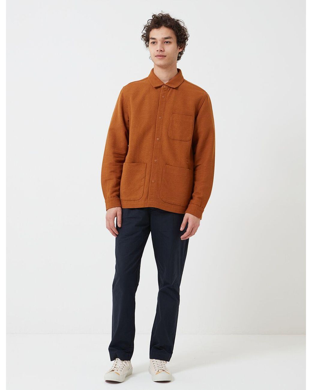 Folk Brown Folk Assembly Jacket for men