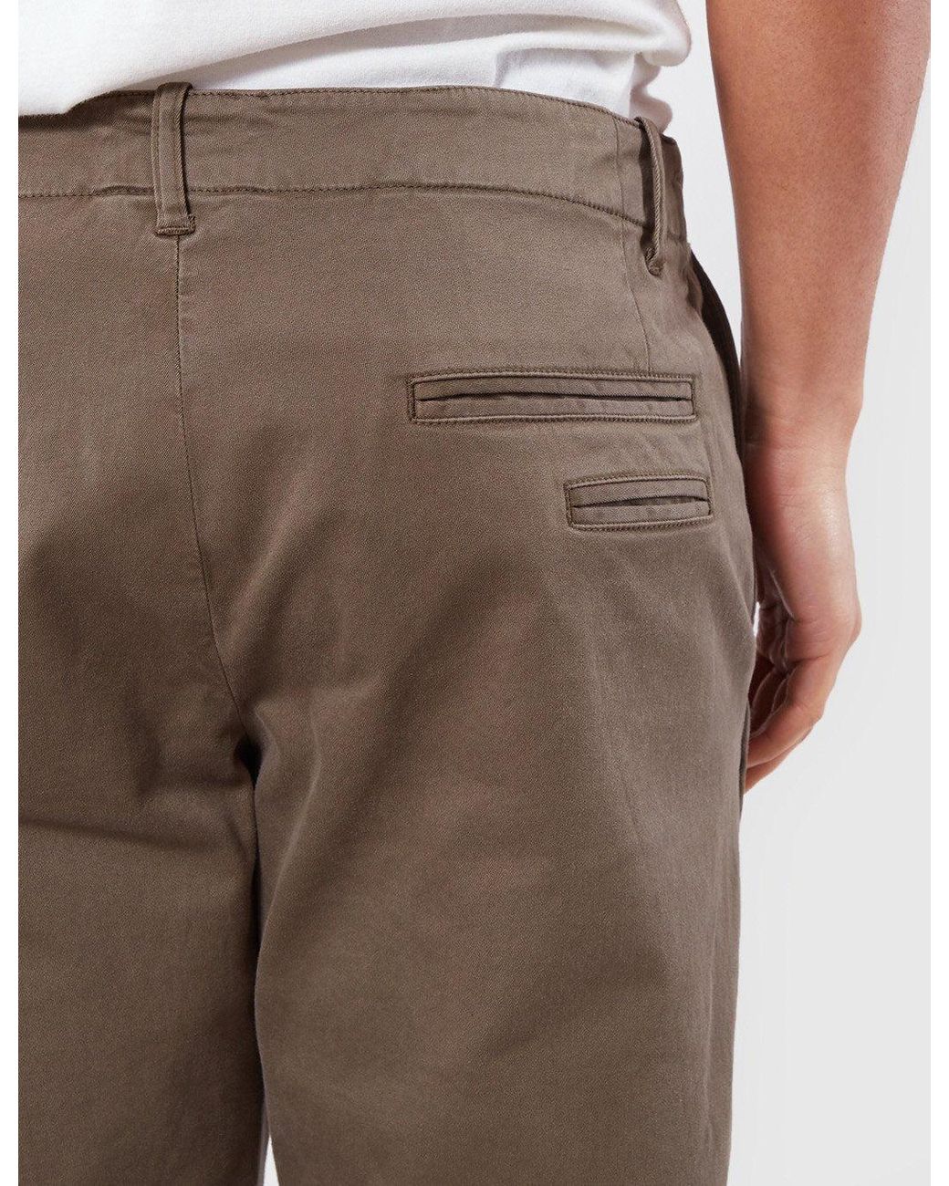 YMC Brown Thin Duke Trousers for men