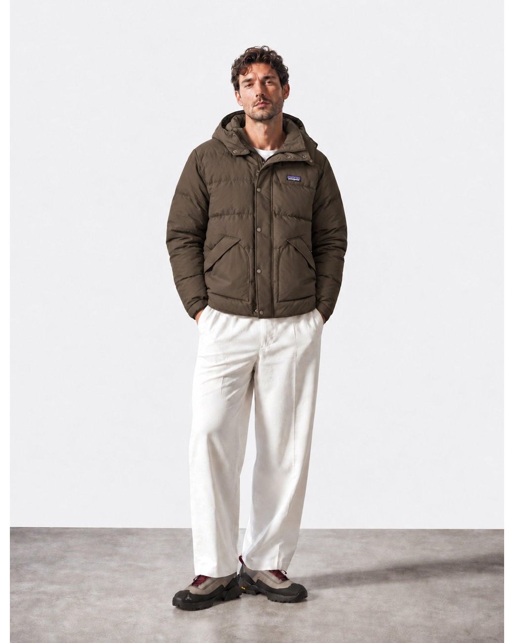 Patagonia Brown Downdrift Jacket for men