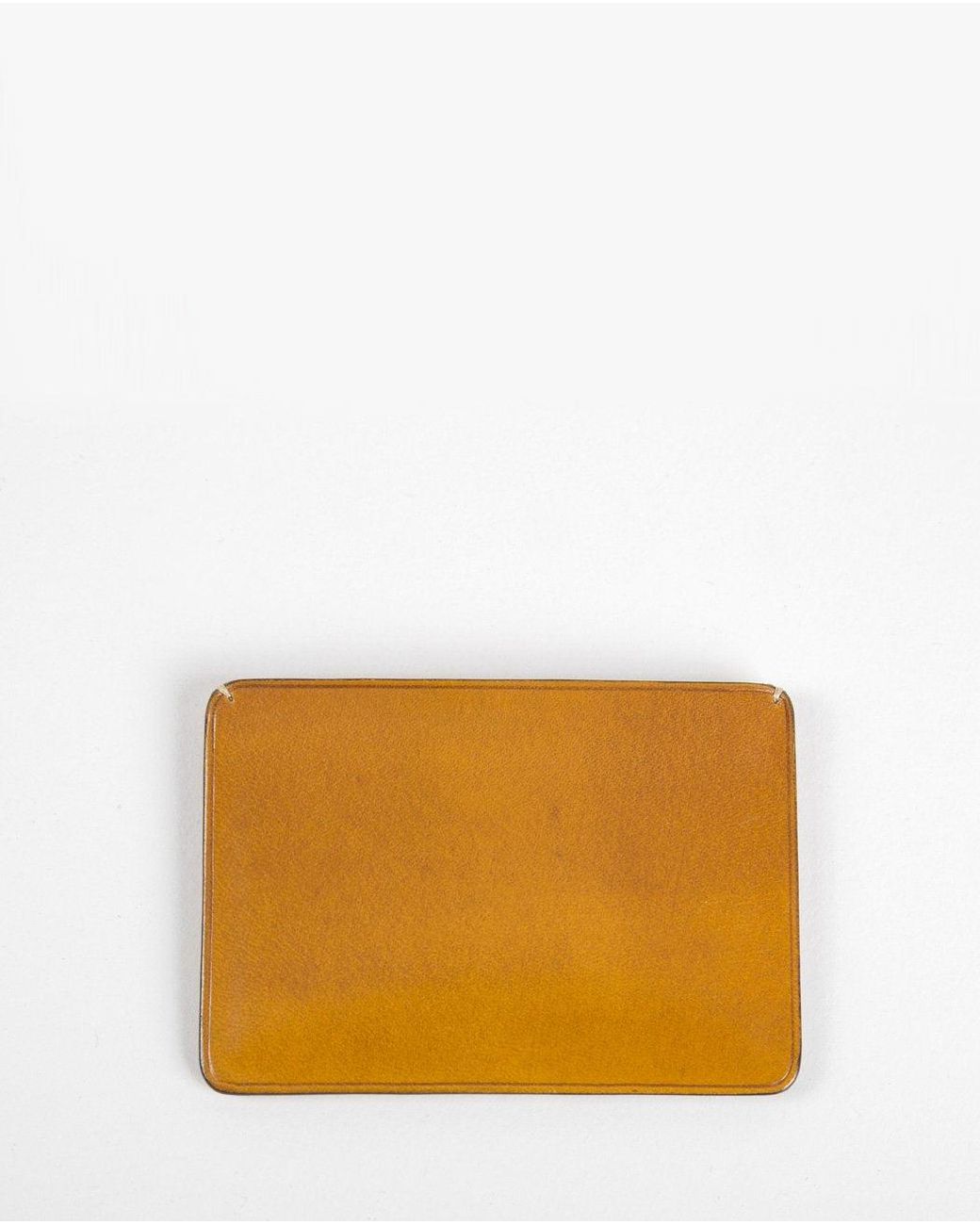 Il Bussetto Orange Small Card Holder (Leather) for men