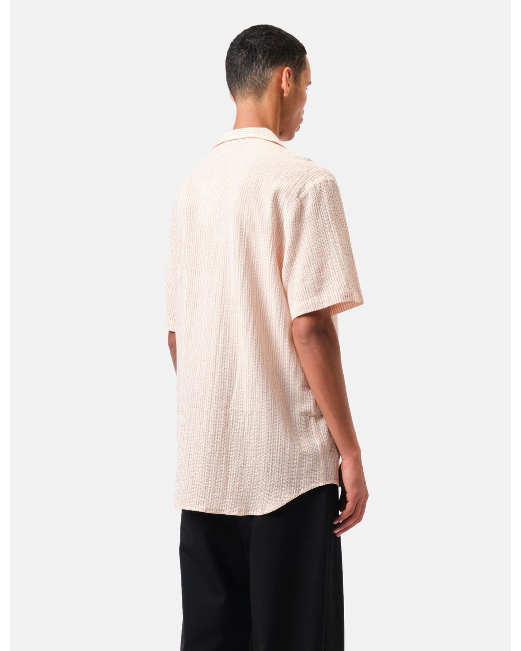 Laz Paz Natural La Paz Vitória Caribean-Style Stripe Shirt for men