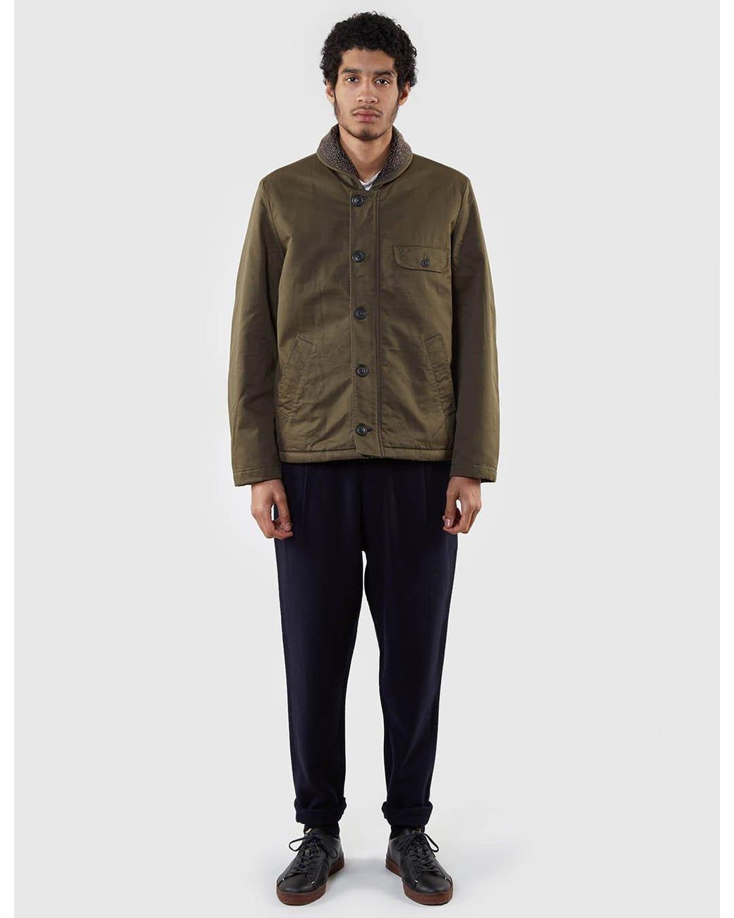 Universal Works Green N1 Military Jacket for men
