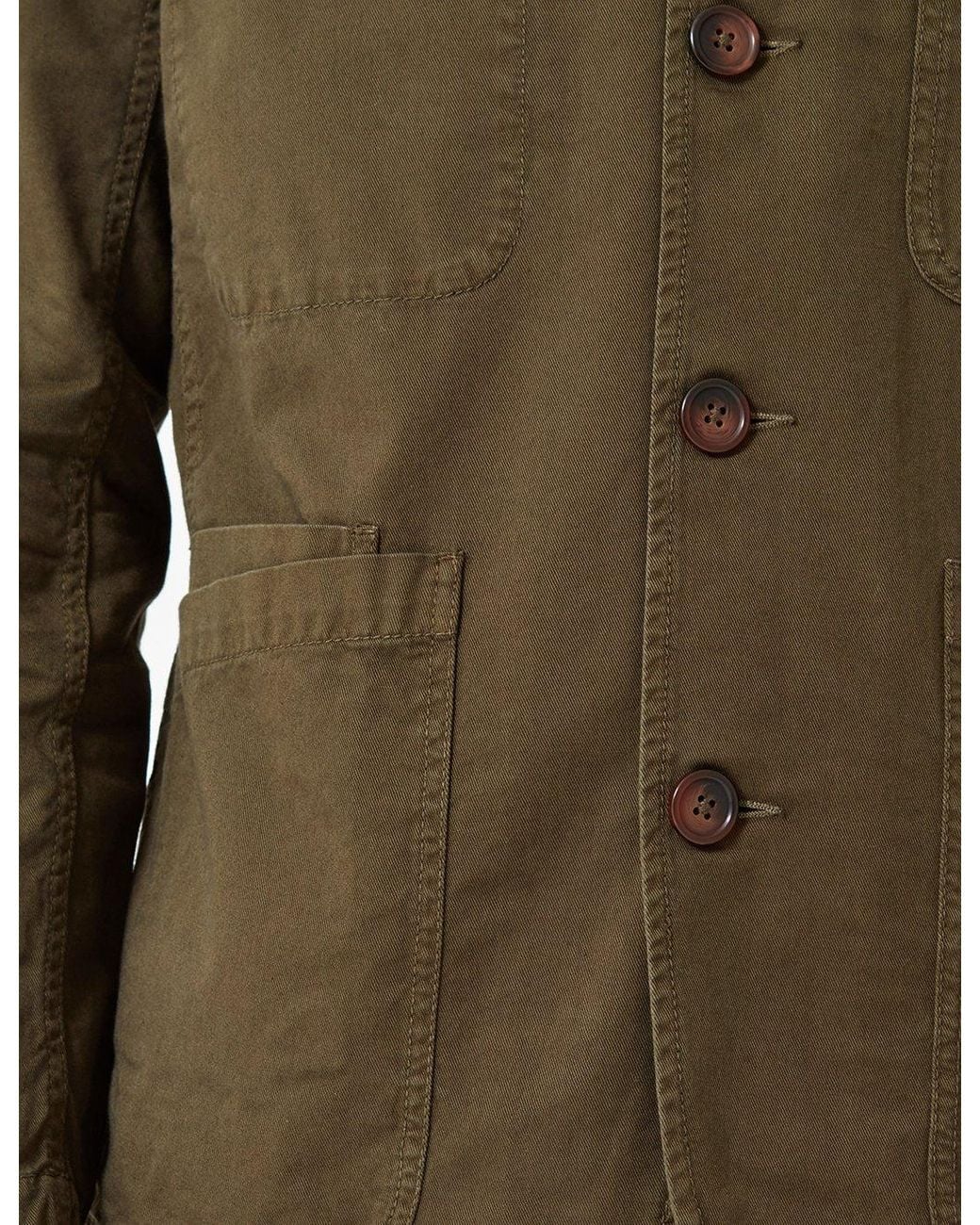 Universal Works Brown Bakers Jacket for men