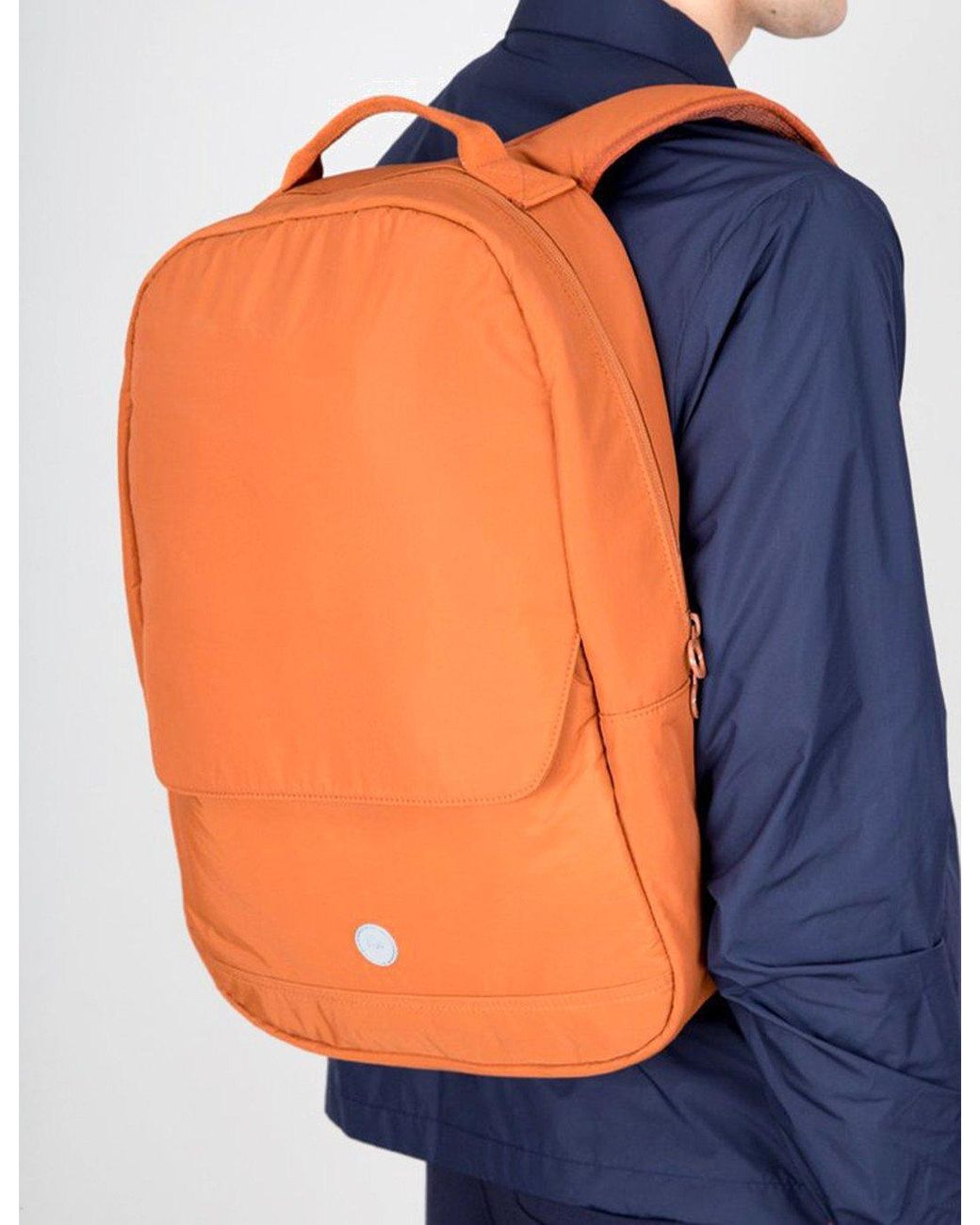 Folk Orange Folk New Simple Backpack for men