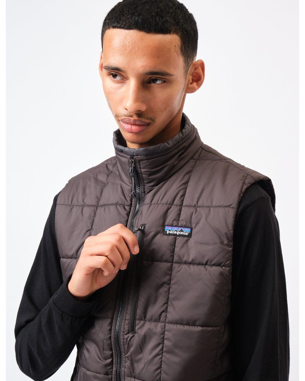 Patagonia Gray Light Gust Vest for men