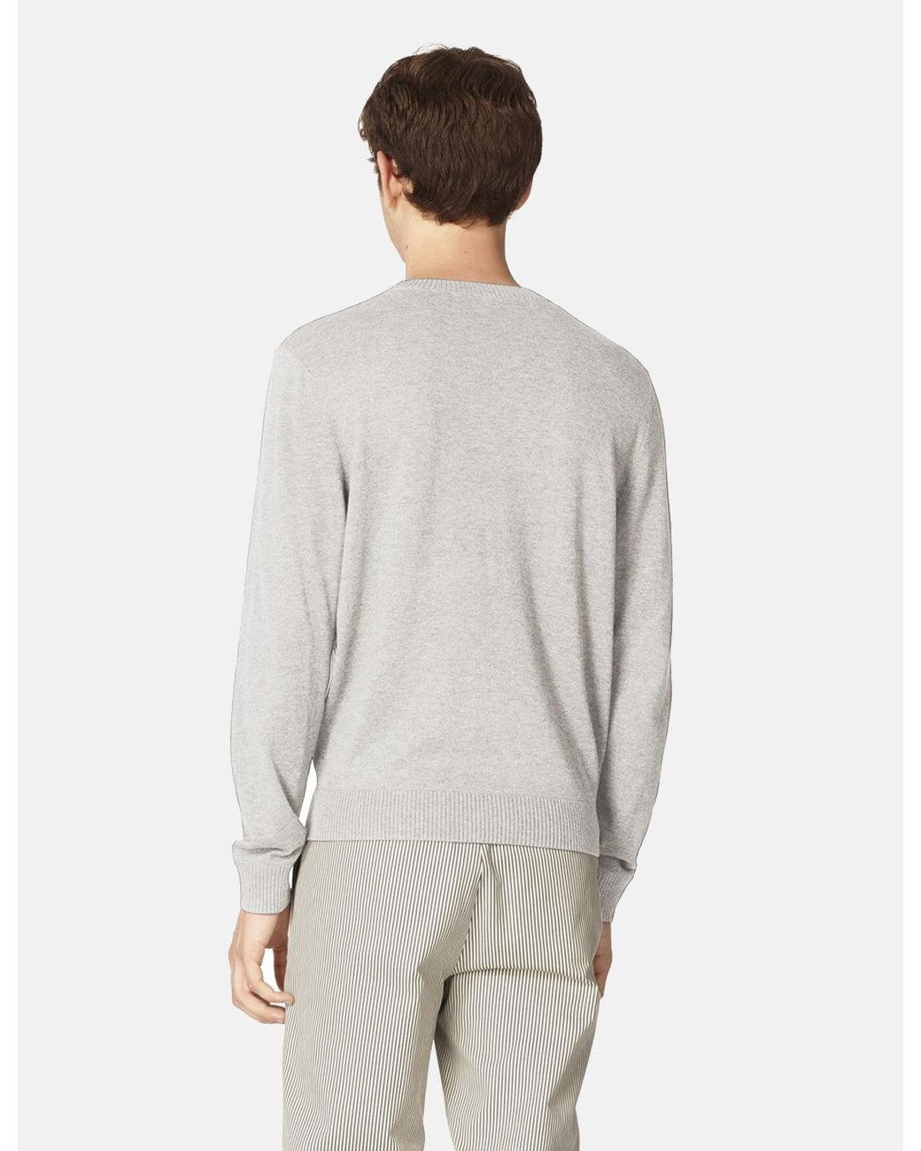 A.P.C. Gray Colin Knit Sweatshirt for men