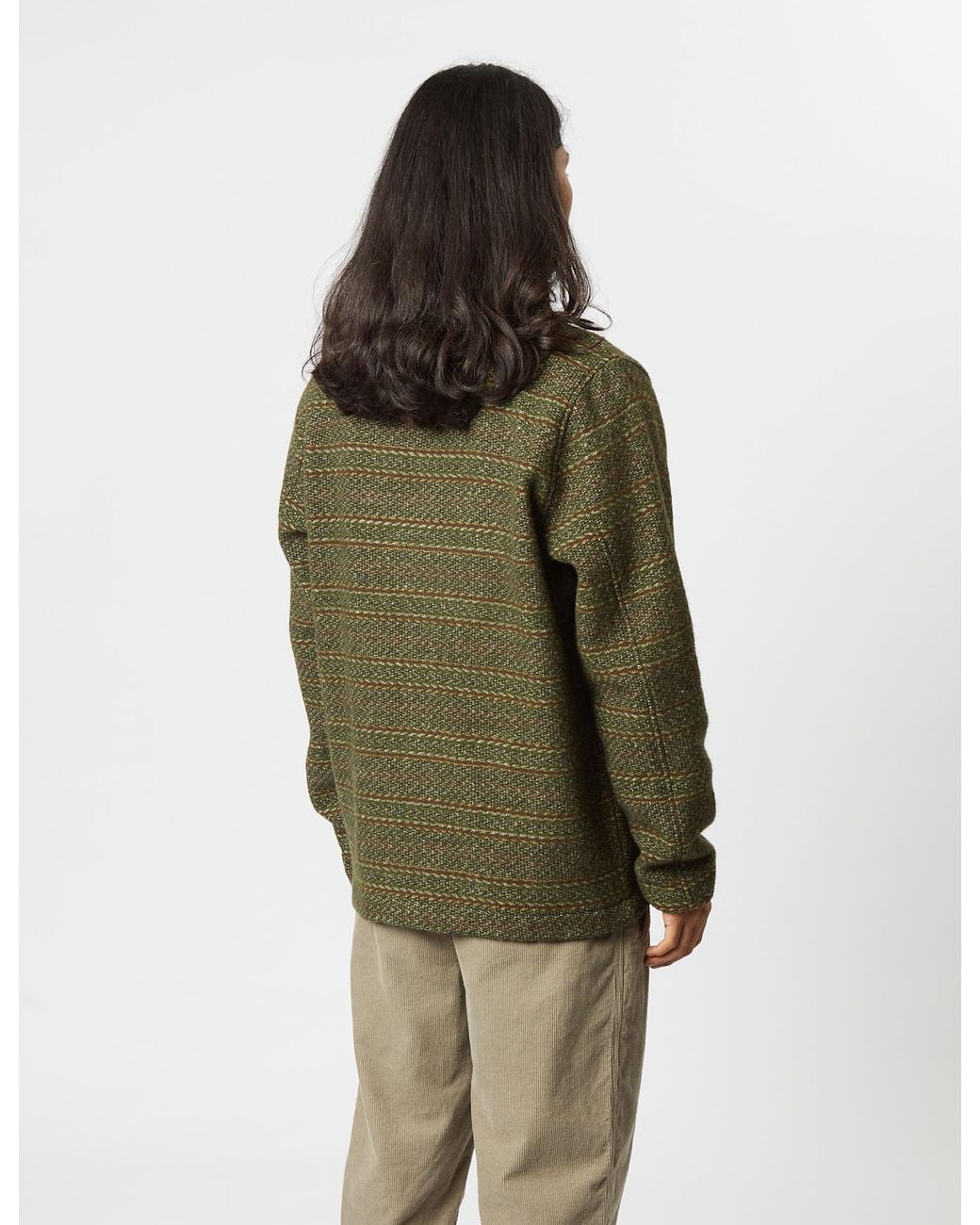 Universal Works Green Field Jacket (Wool) for men