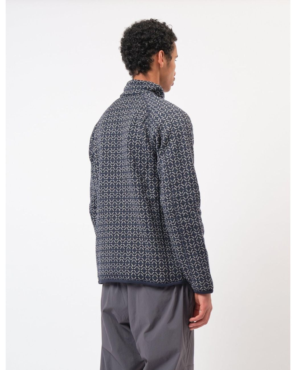 Patagonia Gray Better Sweater 1/4 Zip Fleece (Scales) for men