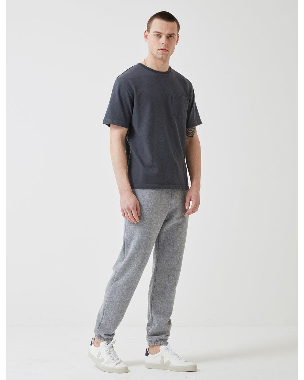 A.P.C. Gray Augustus Sweatpants for men