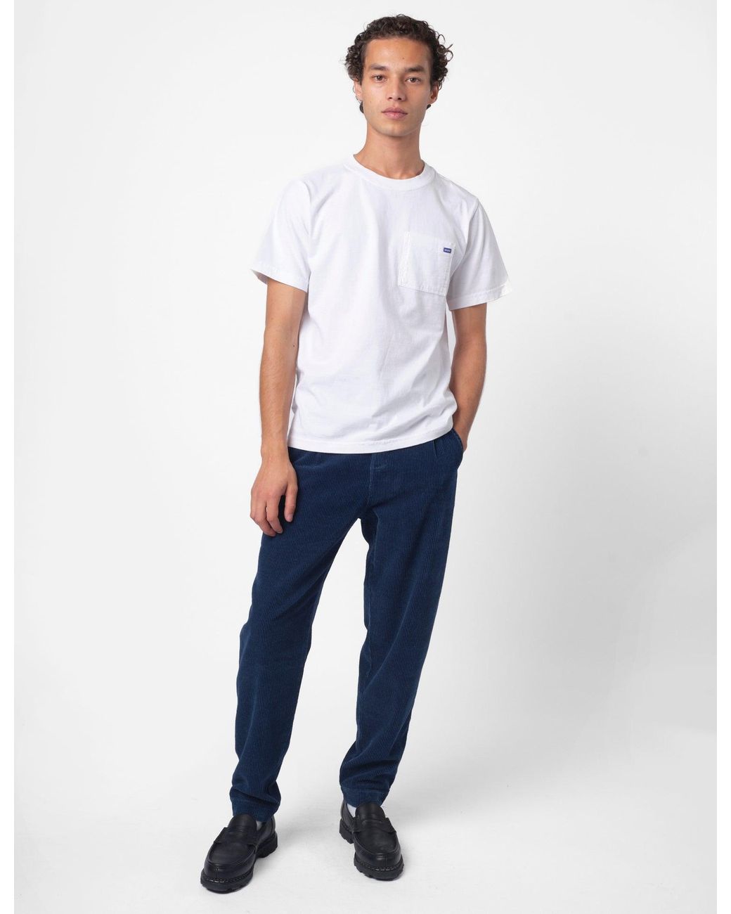 Folk Blue Assembly Corduroy Pant for men