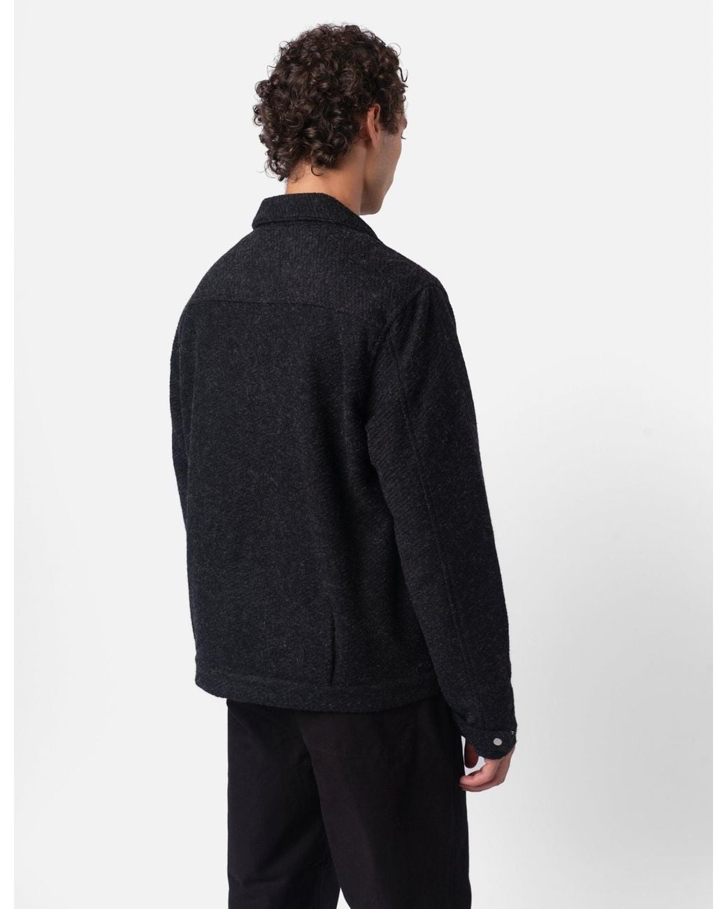 Folk Blue Signal Blouson Jacket for men