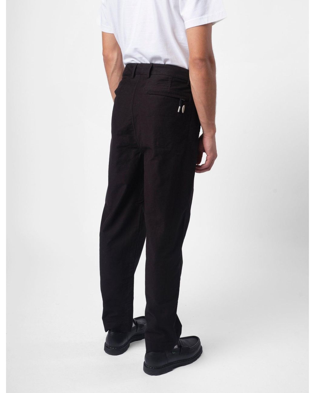 Folk Black Signal Slub Pant for men