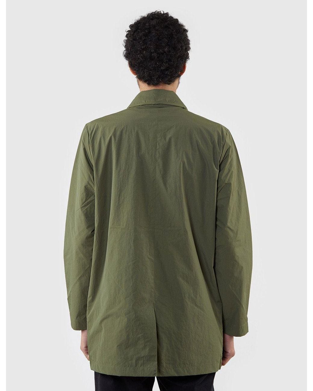 Folk Green Folk Shell Mac for men