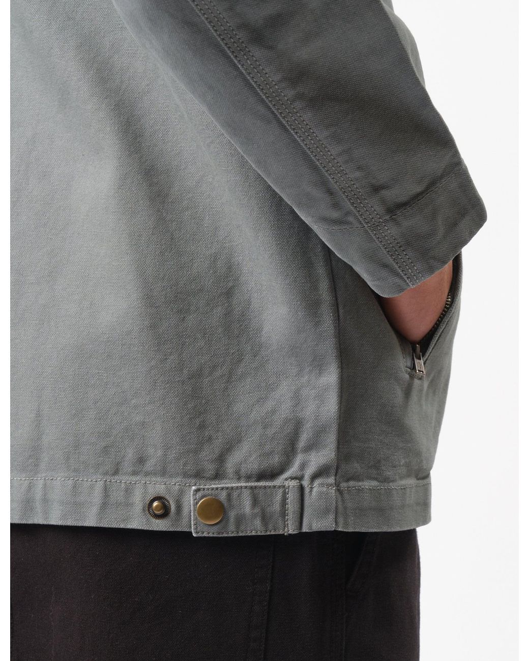 BHODE Gray Mechanics Jacket Canvas for men