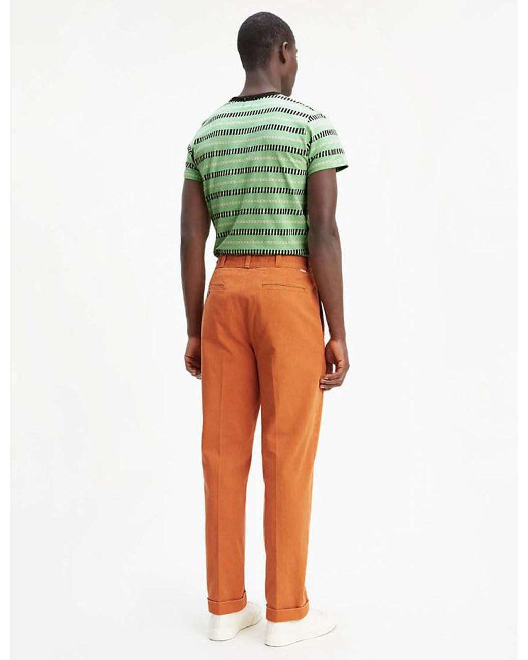 Levi's Orange Levis Vintage Clothing Tab Twill Trousers for men