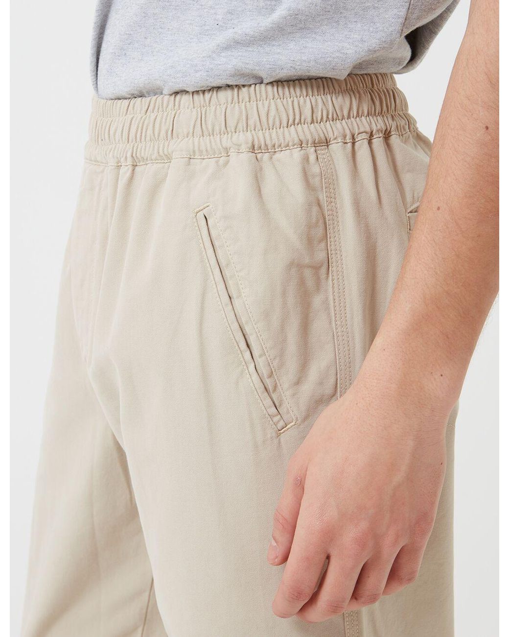 Folk Natural Folk Drawcord Assembly Trousers for men