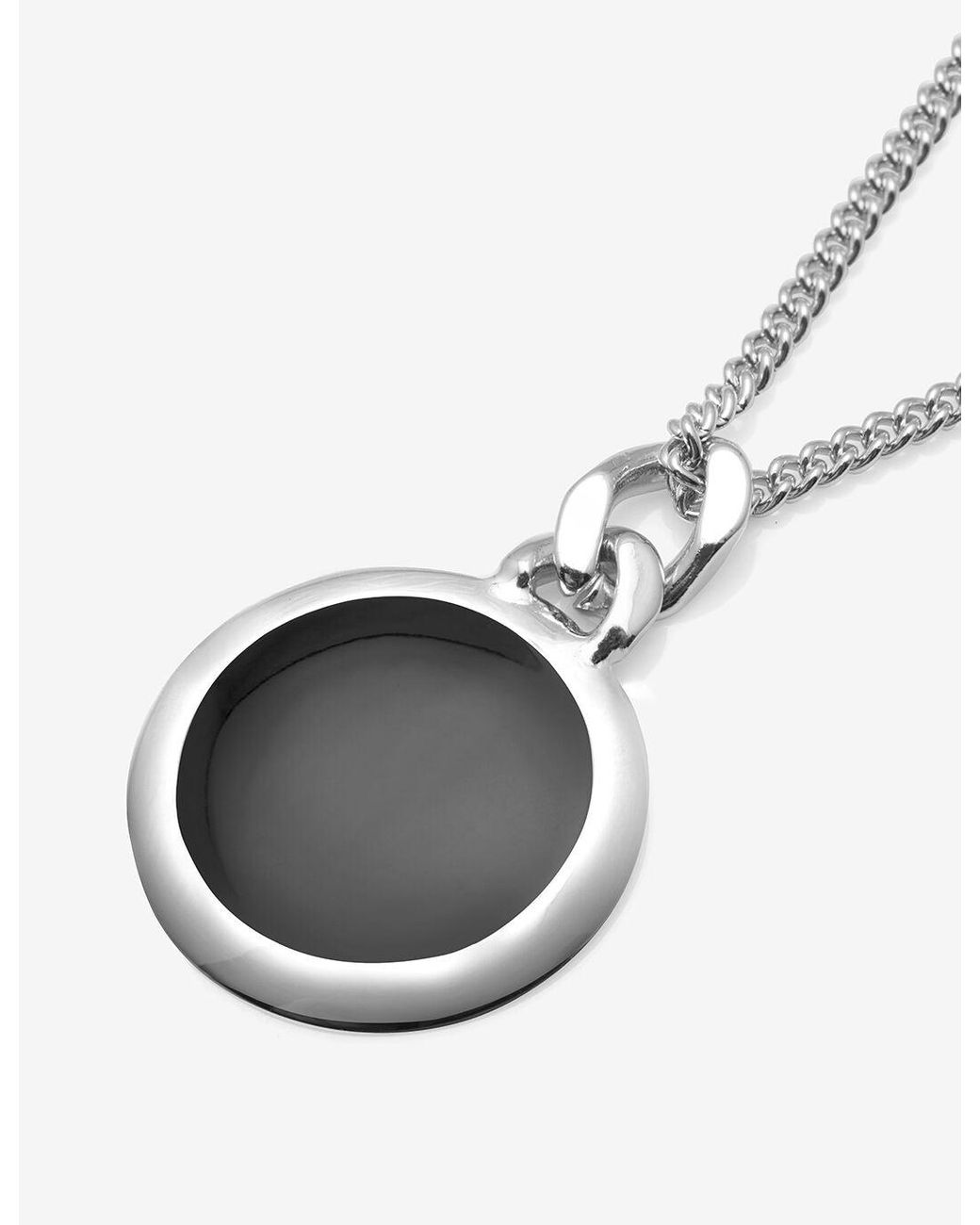 A.P.C. White Marius Necklace for men