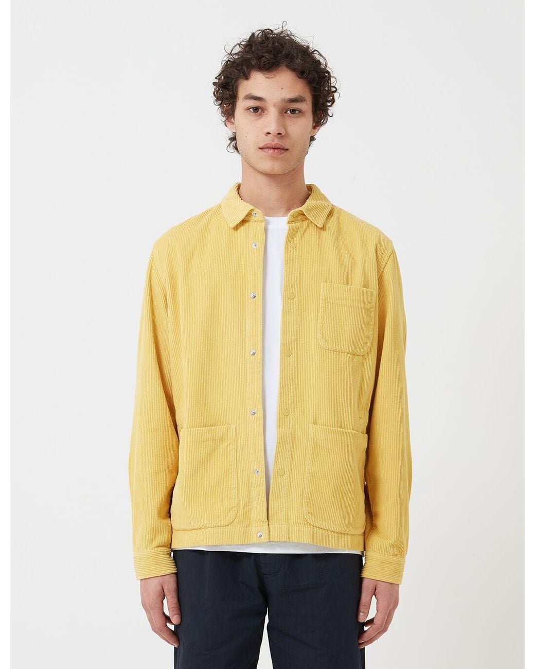 Folk Yellow Folk Assembly Jacket (Corduroy) for men