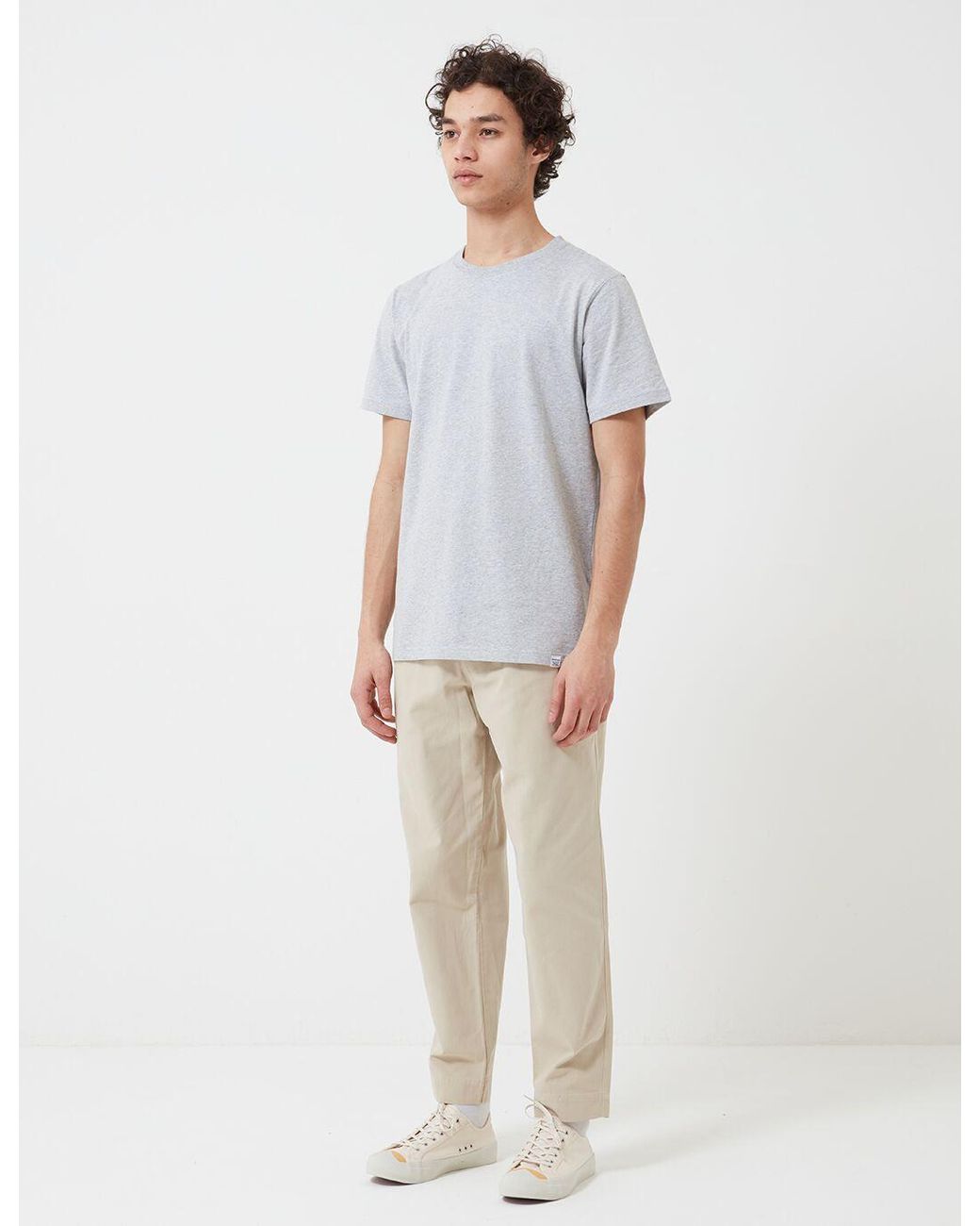 Folk Natural Folk Drawcord Assembly Trousers for men