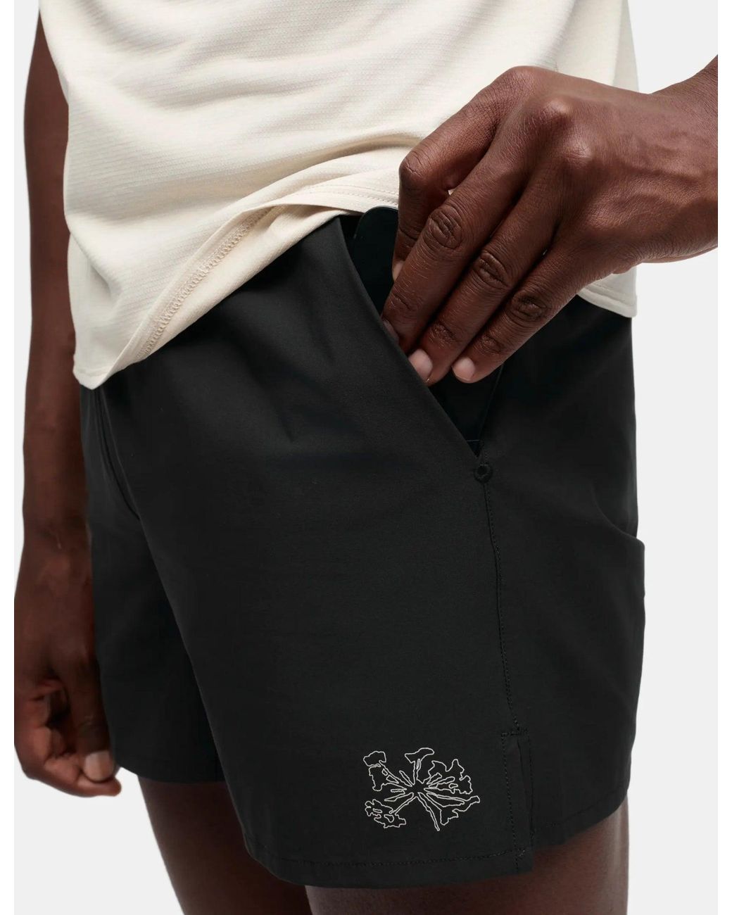 Portal Black Marka Liner Short for men