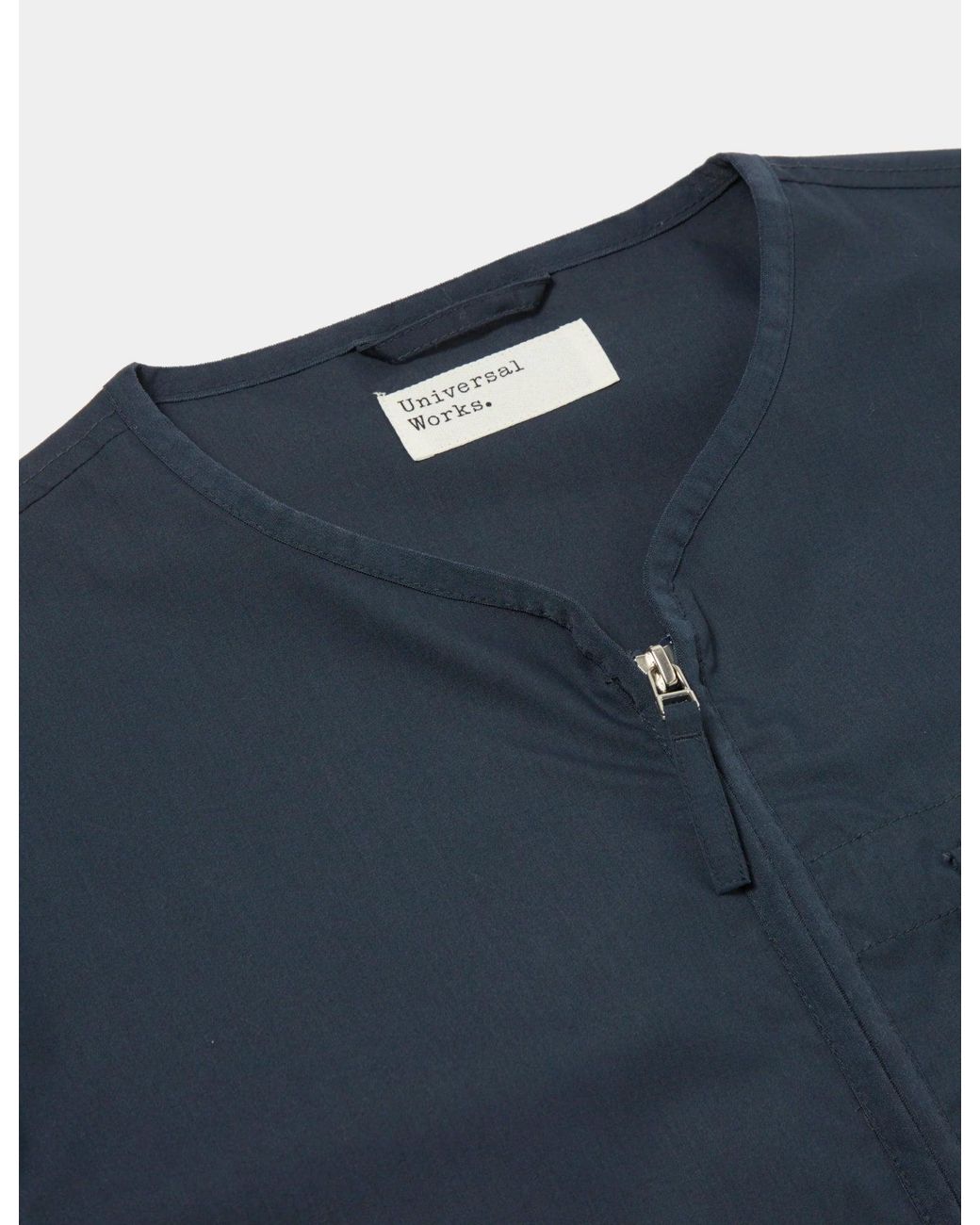 Universal Works Blue Parachute Liner Jacket (Recycled Poly) for men
