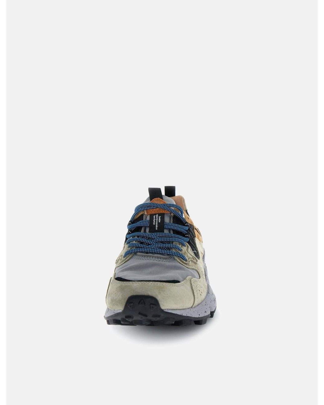 Flower Mountain White Yamano 3 Shoes (Suede/Nylon) for men