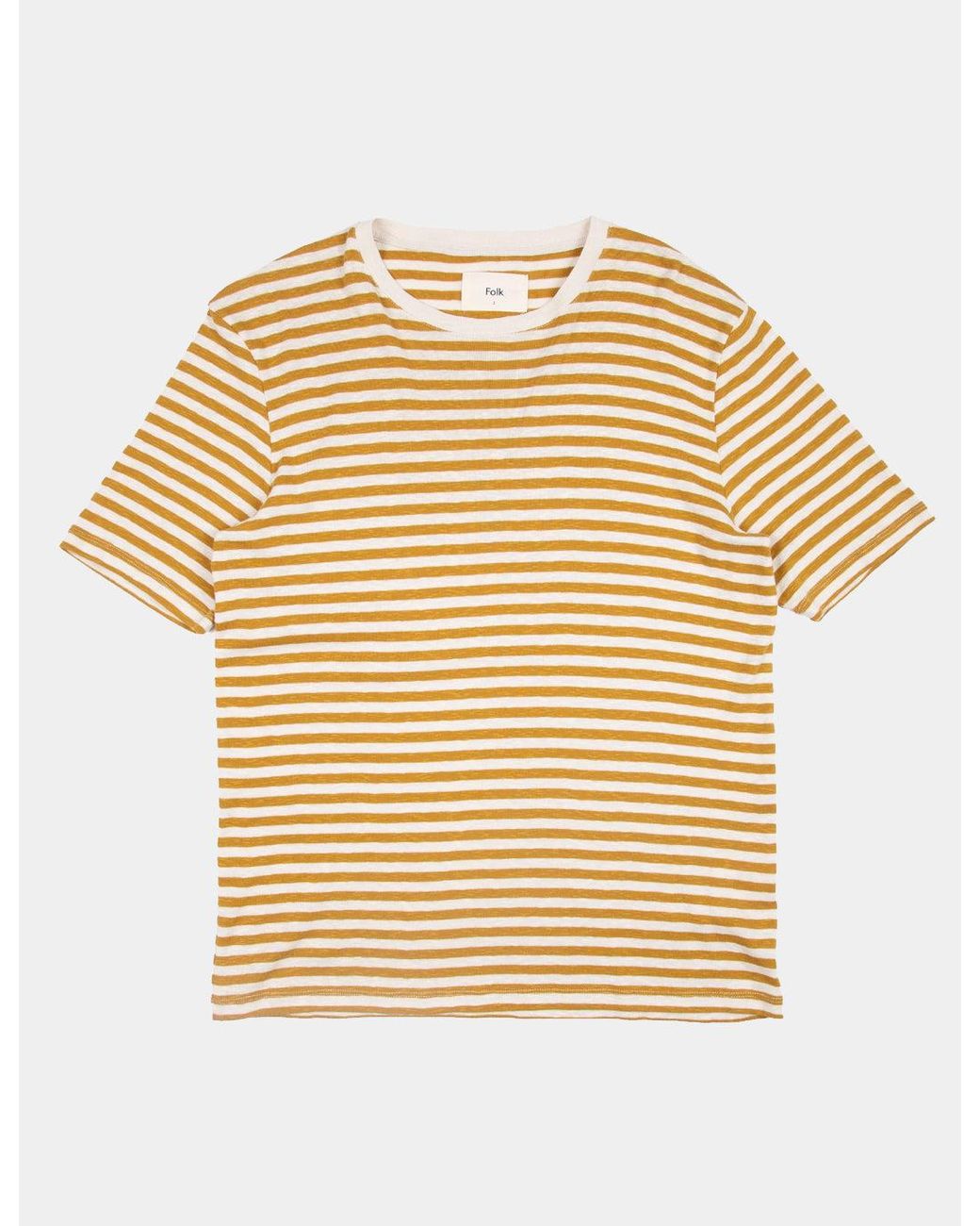 Folk Natural Folk Classic Stripe Tee for men