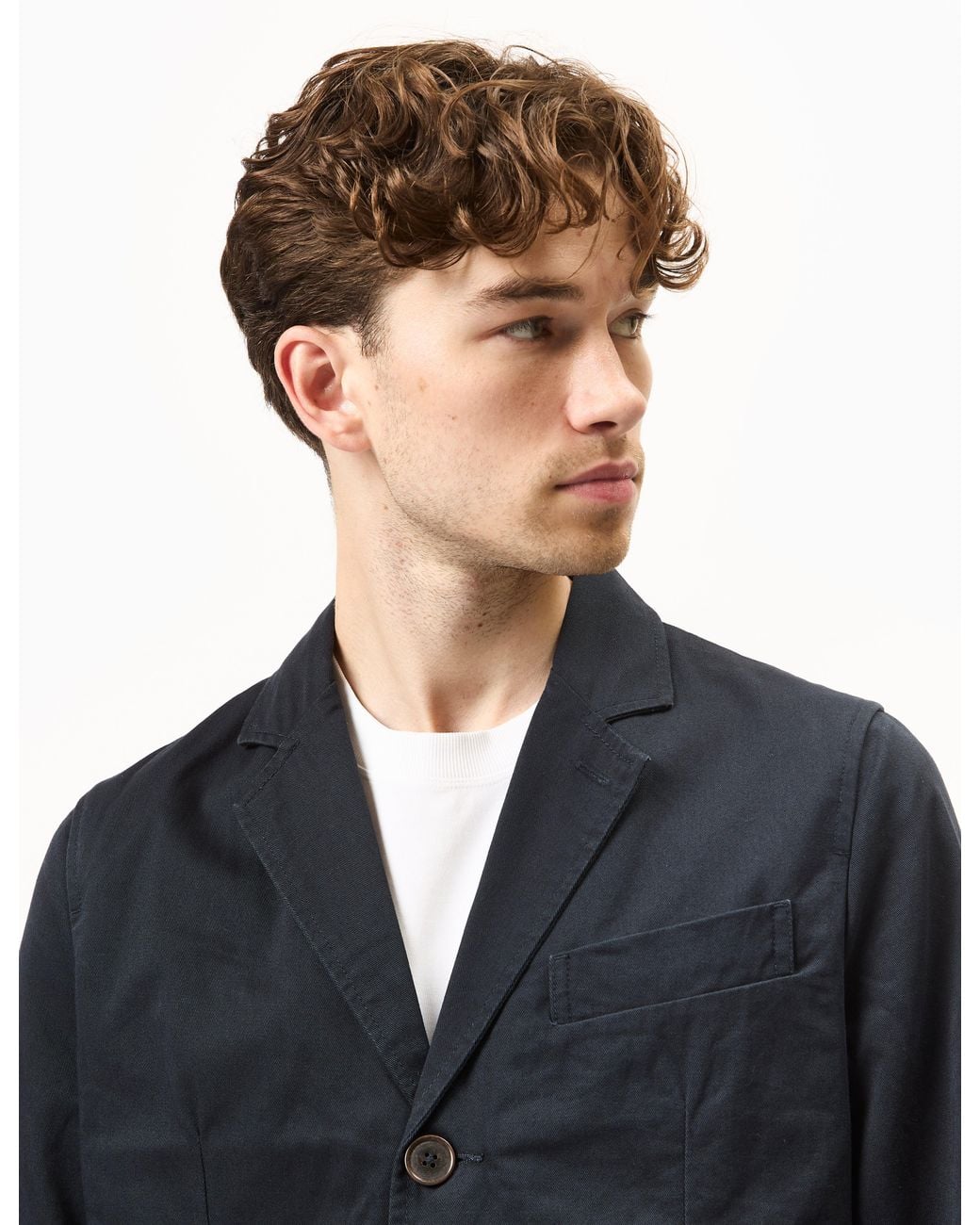 Universal Works Blue London Jacket (Twill) for men