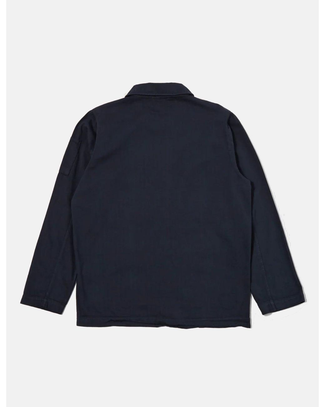 Universal Works Blue Coverall Jacket (Herringbone Cotton) for men
