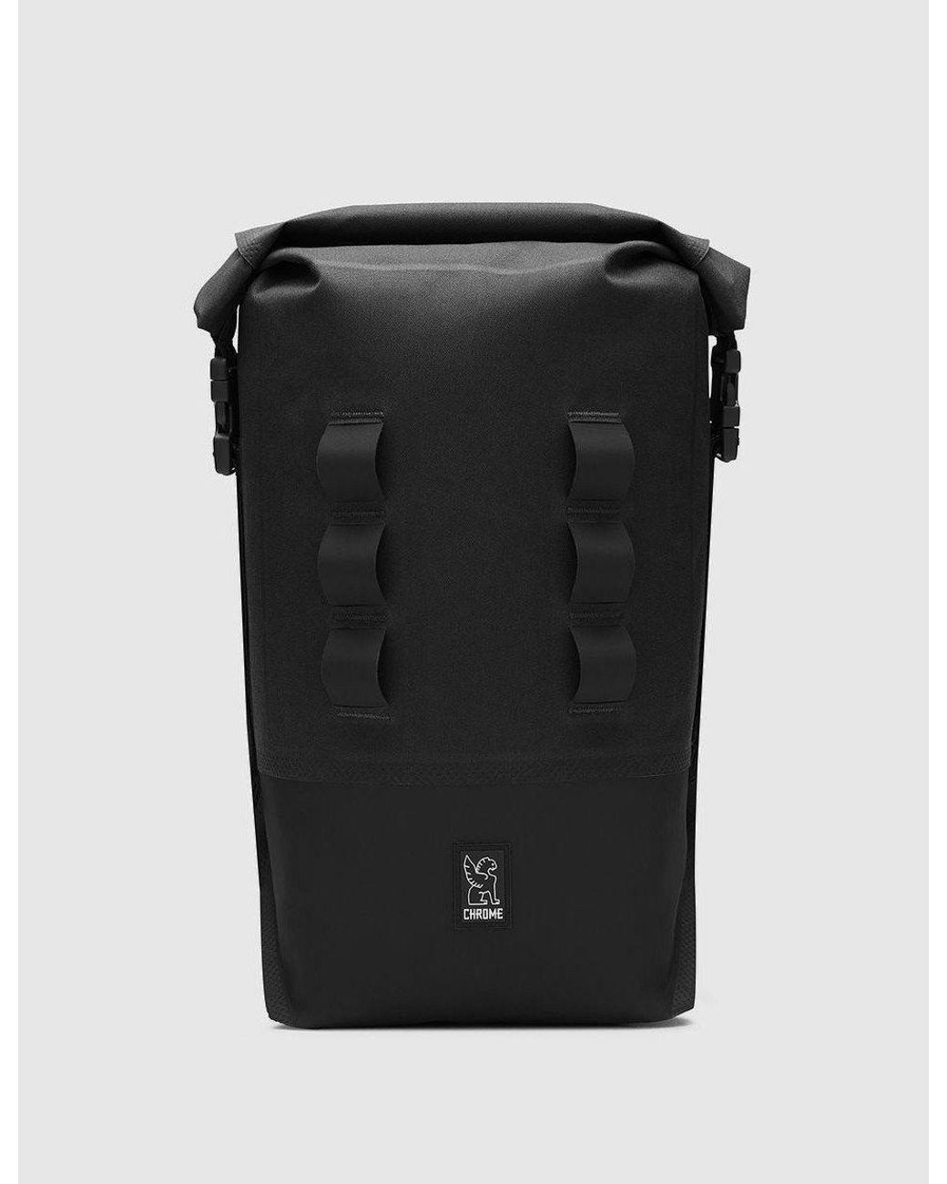 Chrome Industries Black X Urban Ex Rolltop Backpack (18L) for men