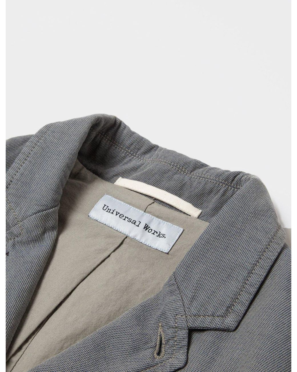 Universal Works Gray Barra Jacket for men