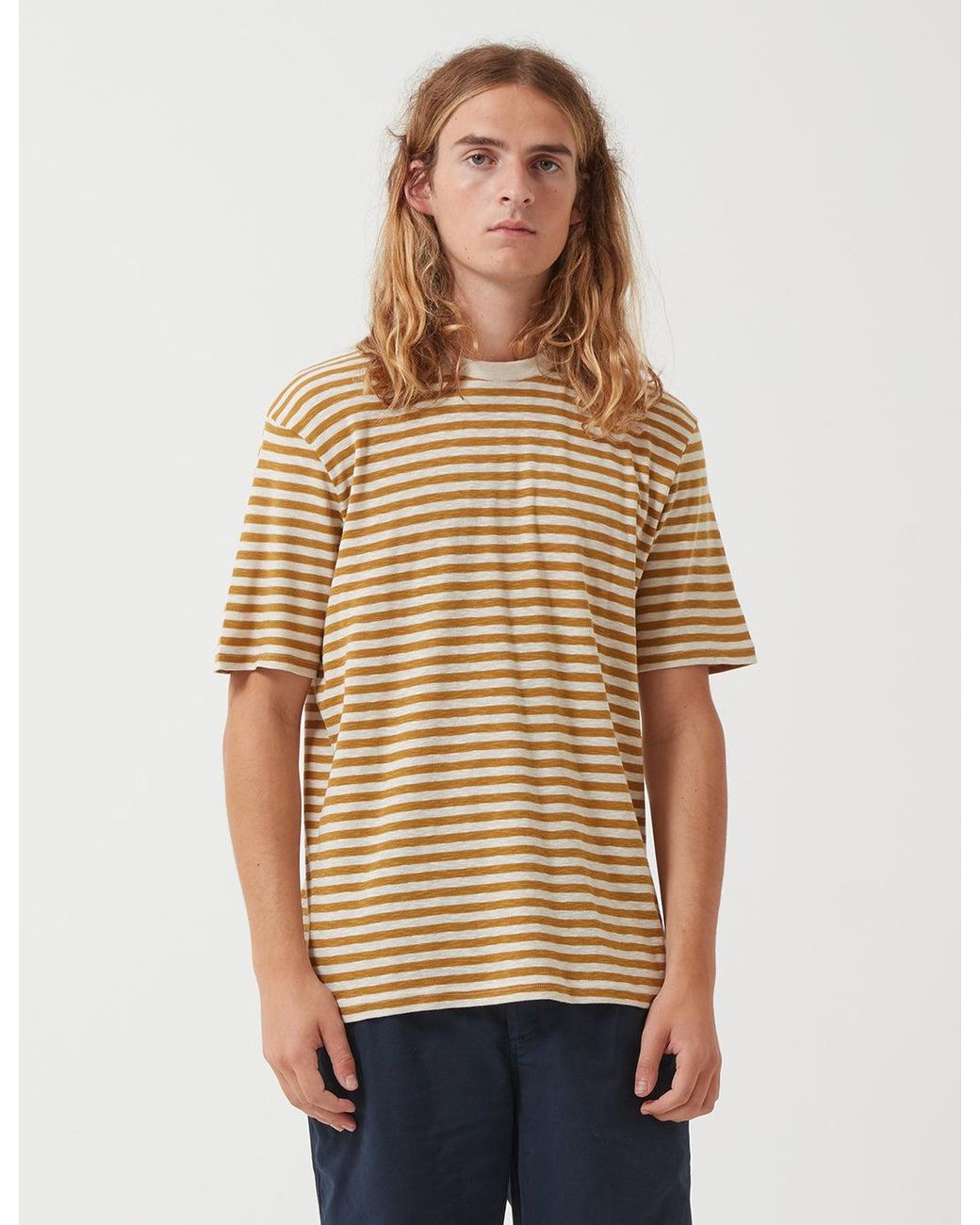 Folk Natural Folk Classic Stripe Tee for men