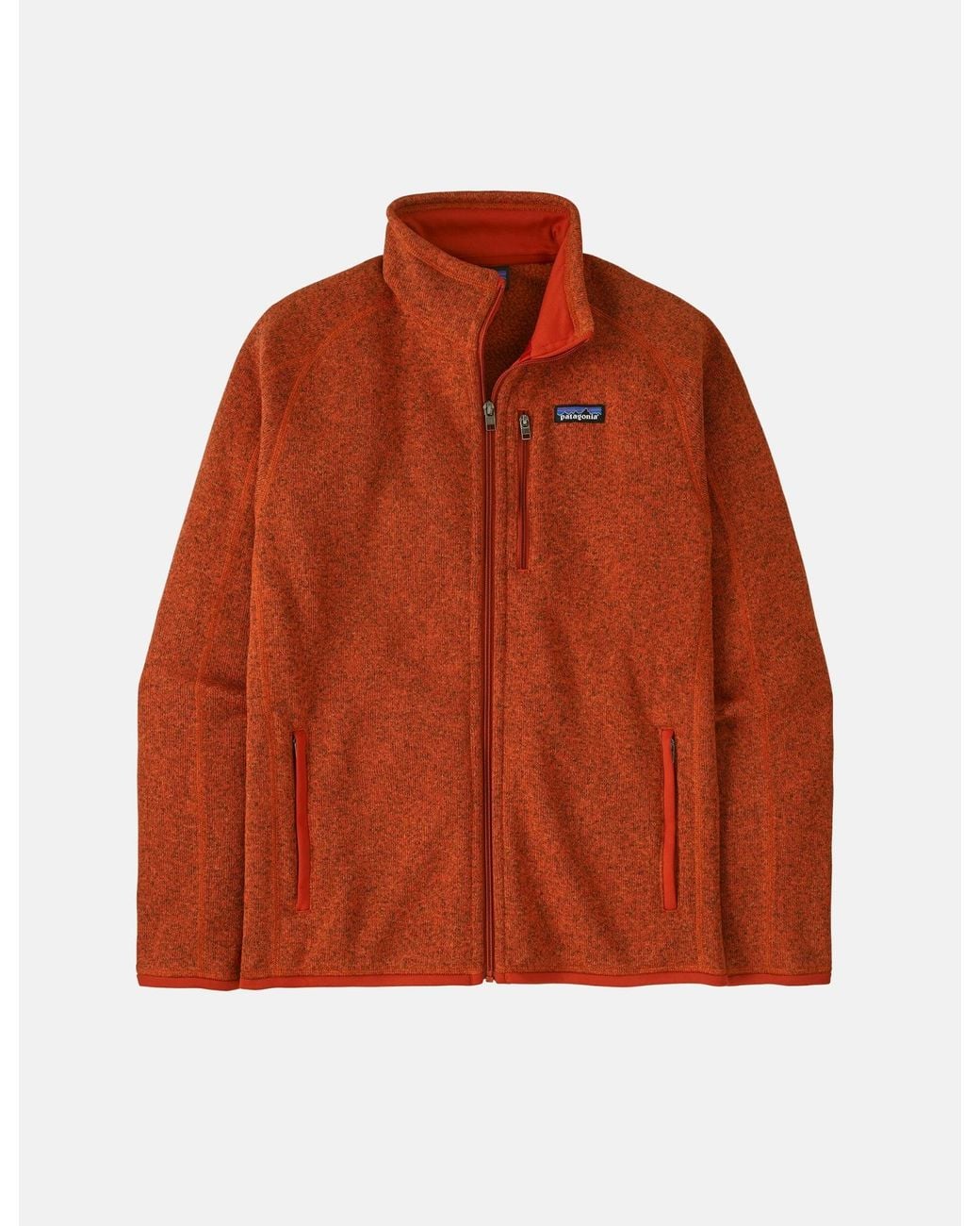 Patagonia Orange Better Sweater Jacket for men
