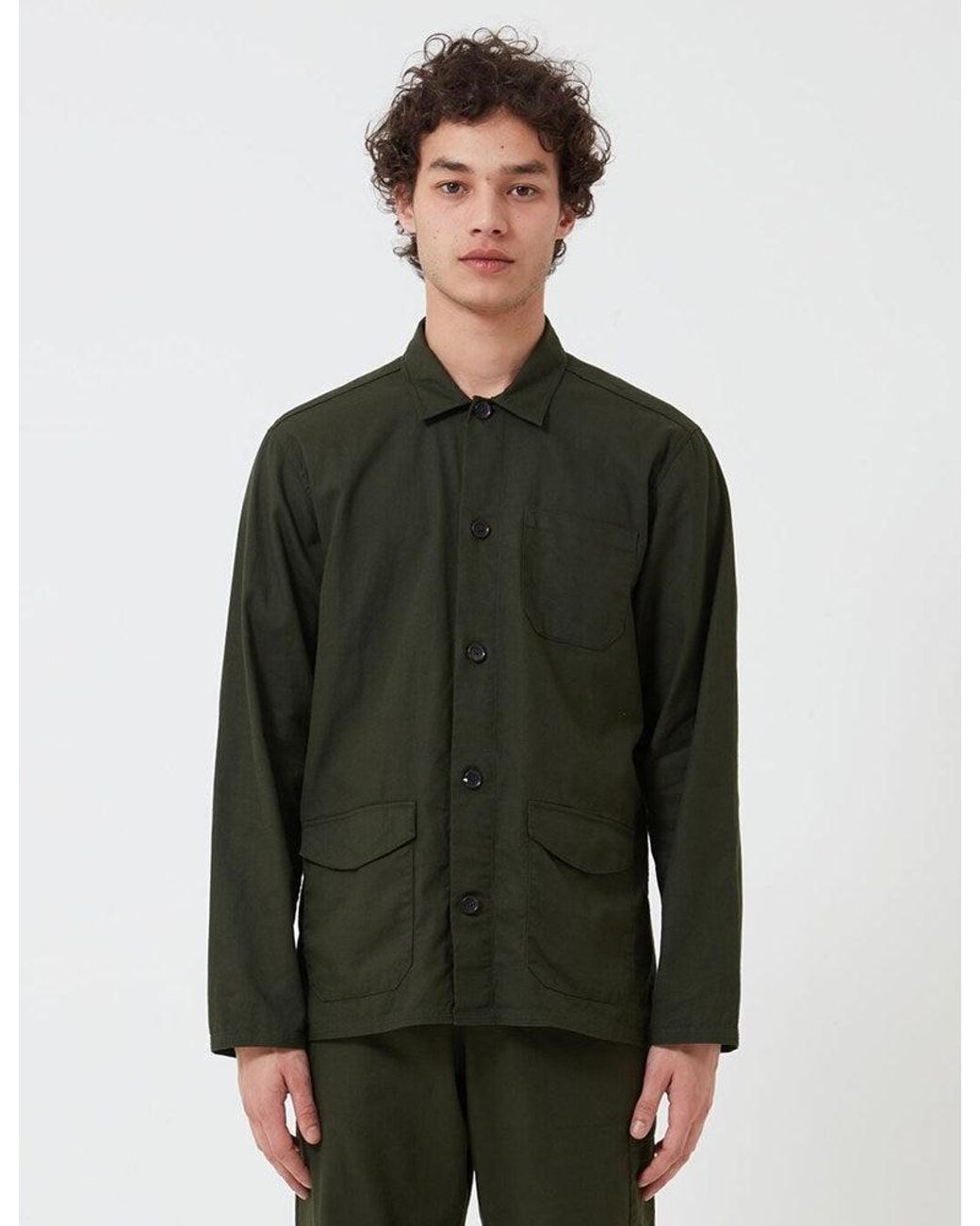 Oliver Spencer Green Hockney Jacket for men