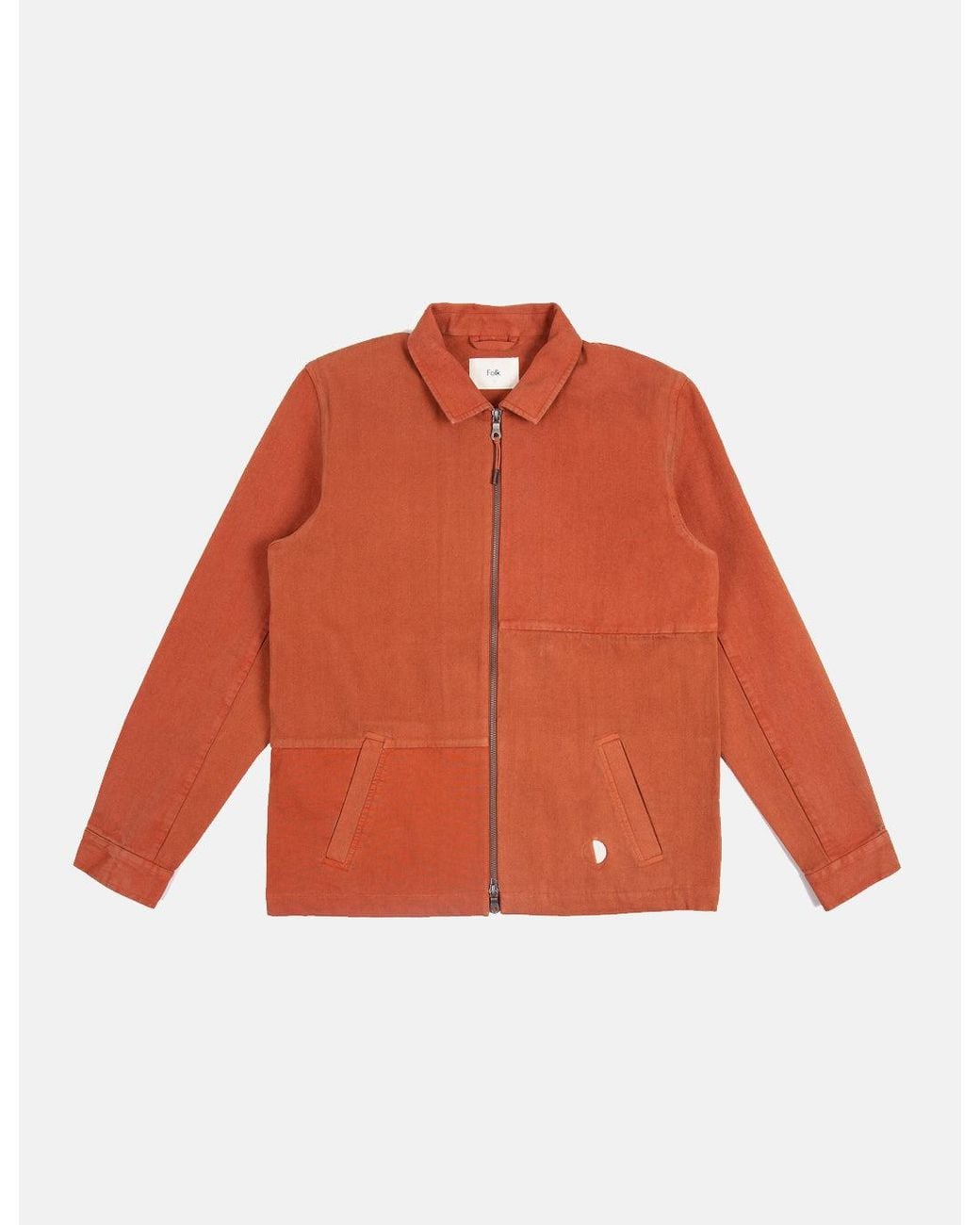 Folk Red Folk Fraction Jacket (Cotton) for men