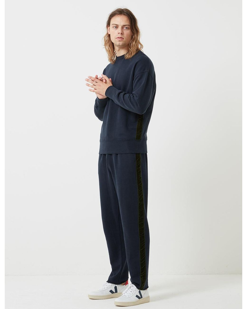 Bellerose Blue Vadum Sweatshirt for men