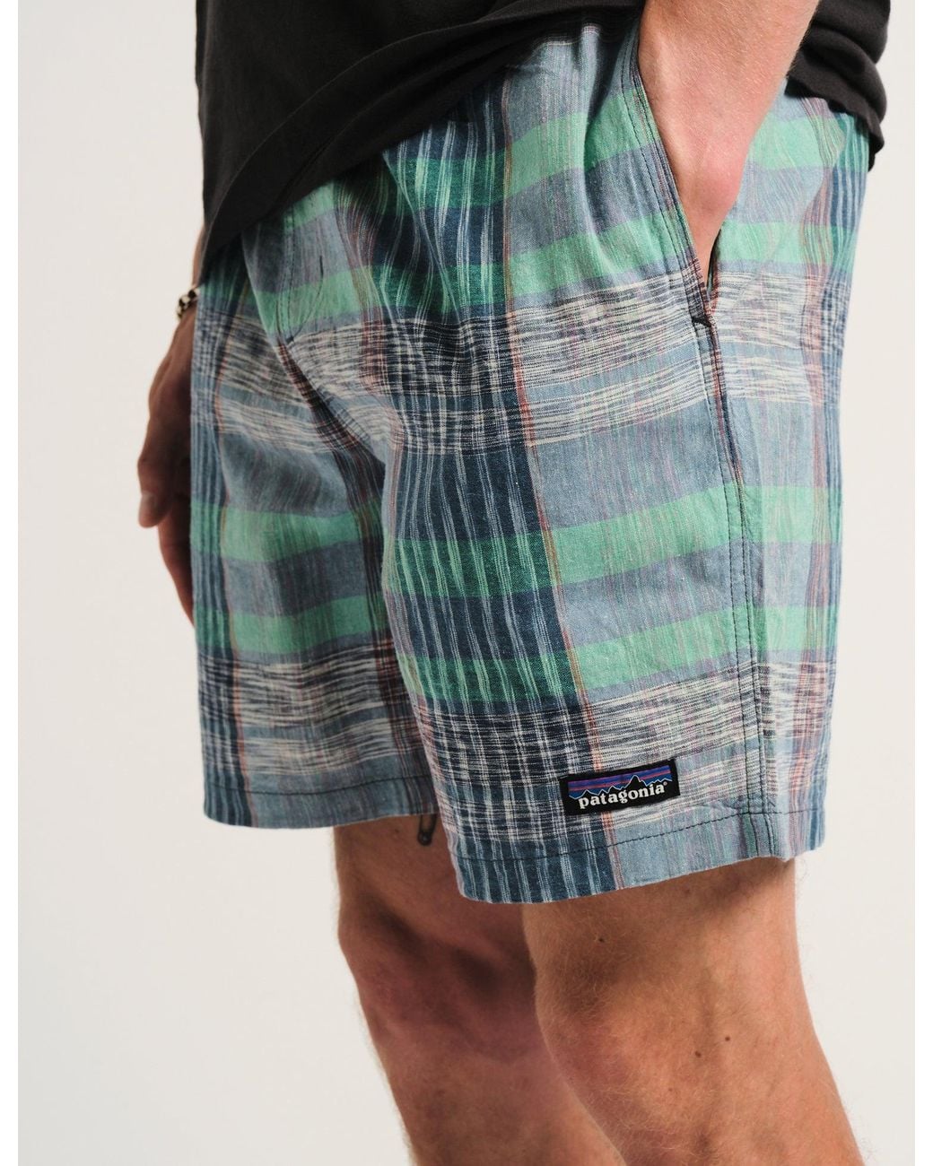 Patagonia Blue Baggies Naturals Shorts (Melt Away) for men