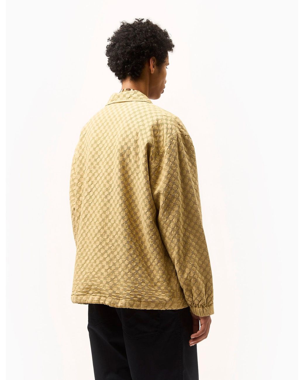 Universal Works Natural Head Coach Jacket (Dot Waffle) for men